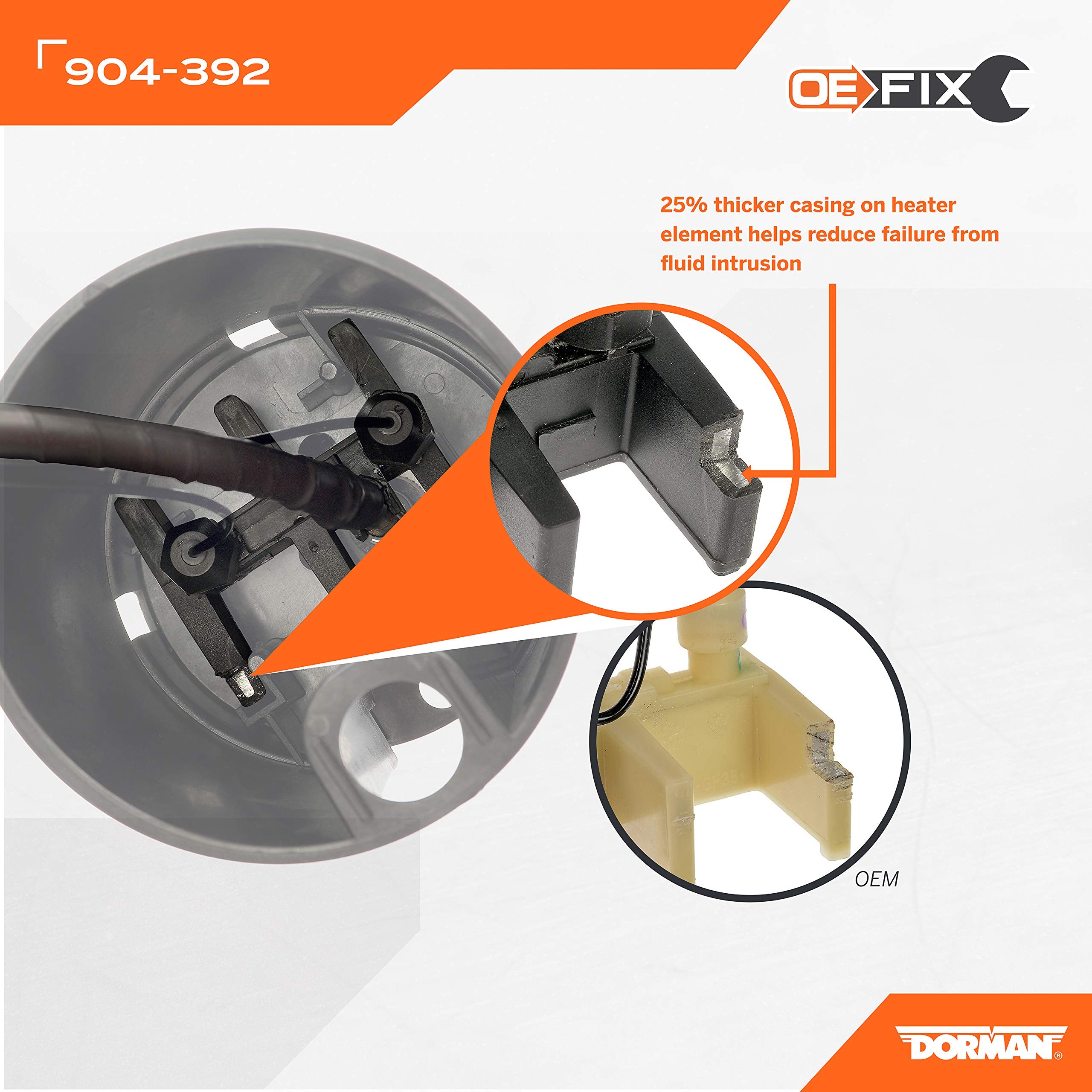 Dorman 904-392 Diesel Exhaust Fluid Heater for Select Ford Models - OE FIX
