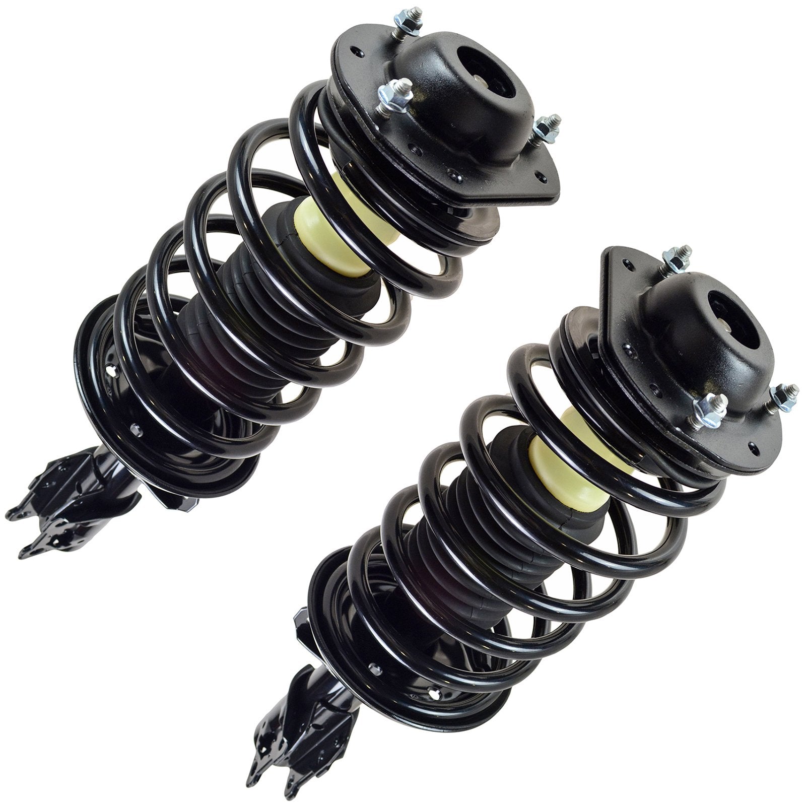 Trq Front Strut & Coil Spring Assembly Set Driver & Passenger Sides Compatible With 05-10 Chevrolet Cobalt 06-11 Hhr 07-09 Ponti