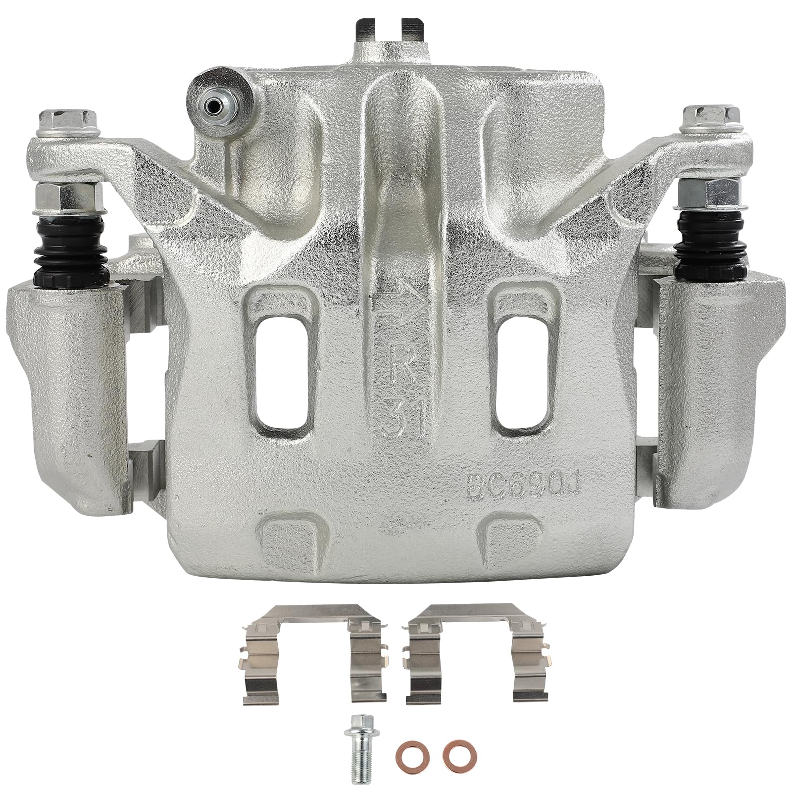 CCIYU 19B2871B Front Right Disc Brake Caliper Assembly With Bracket Fits For INFINITI For EX35 2008-2012,For INFINITI For EX37 2