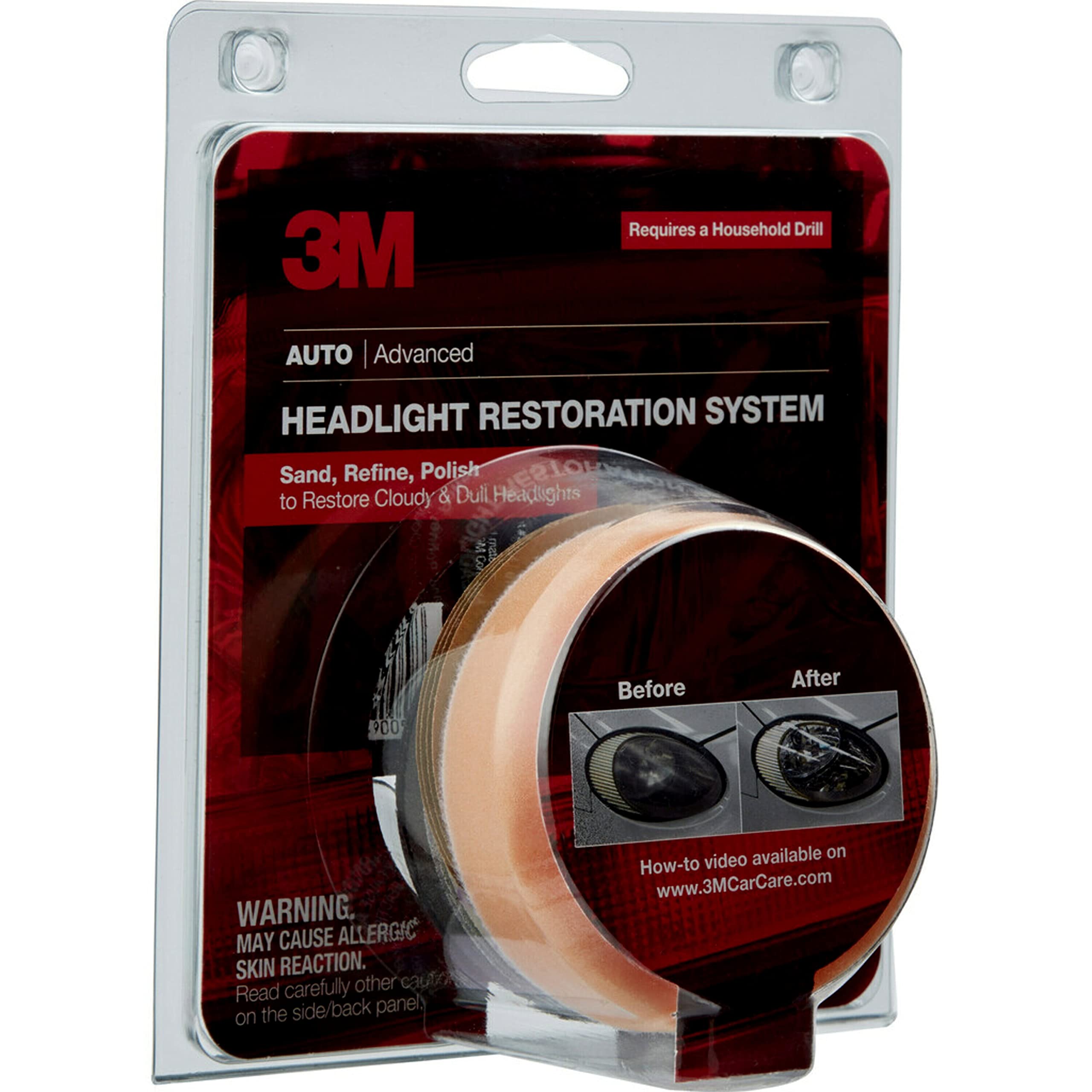 3M 39008 Headlight Lens Restoration System