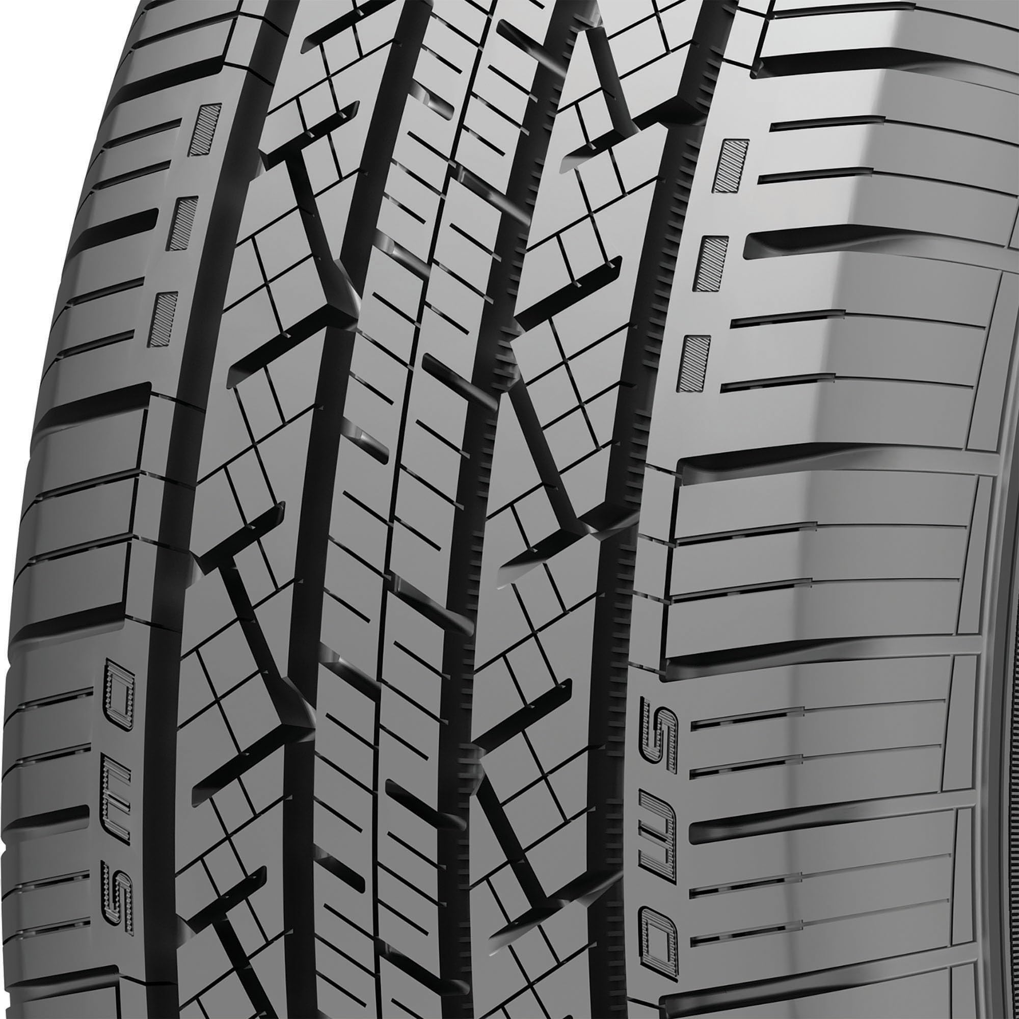 Continental CROSS CONTACT LX25 All-Season Tire 225/55R18 98H - Synthetic Rubber