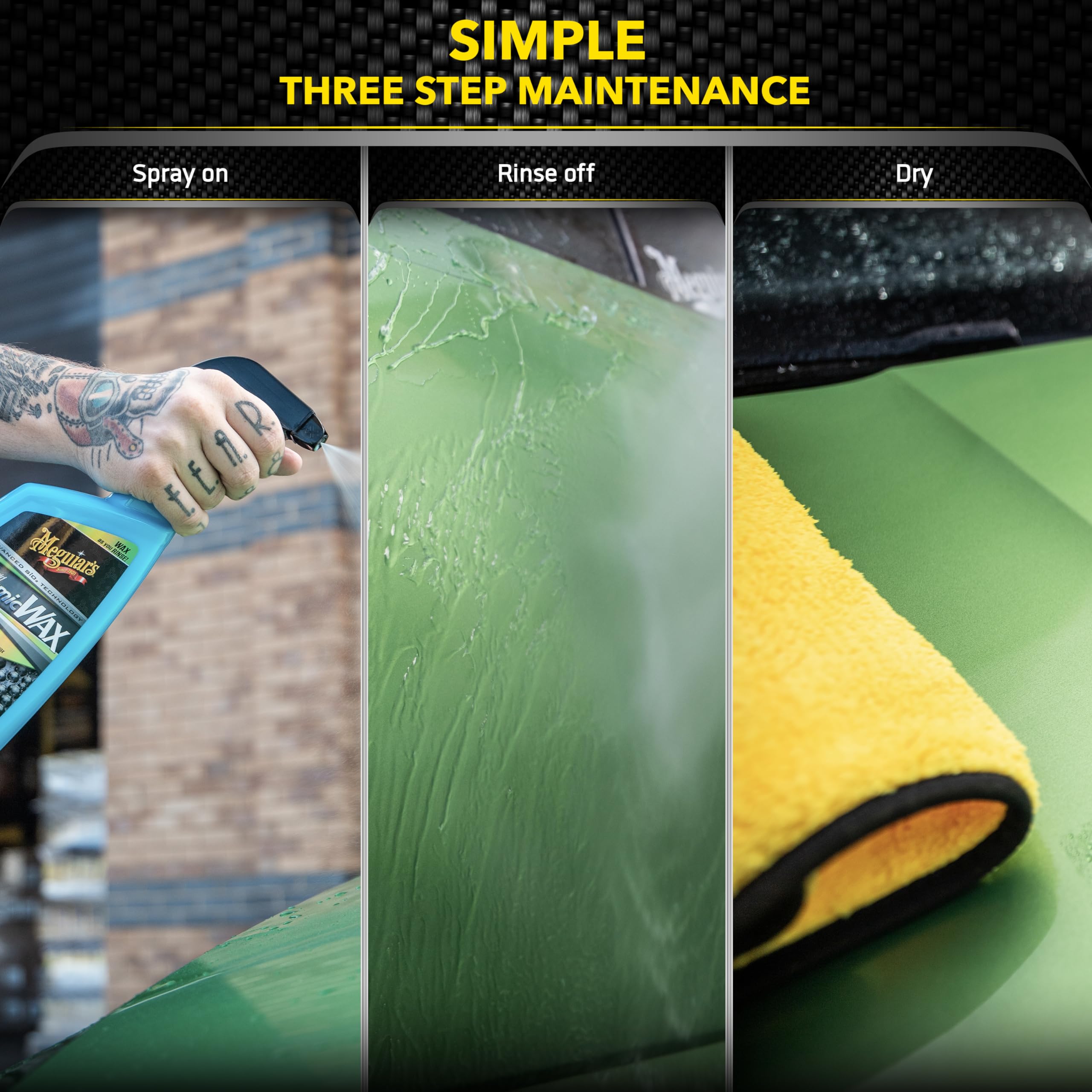 Meguiar'S G190526Eu Hybrid Ceramic Spray Wax 768Ml Advanced Sio2 Technology
