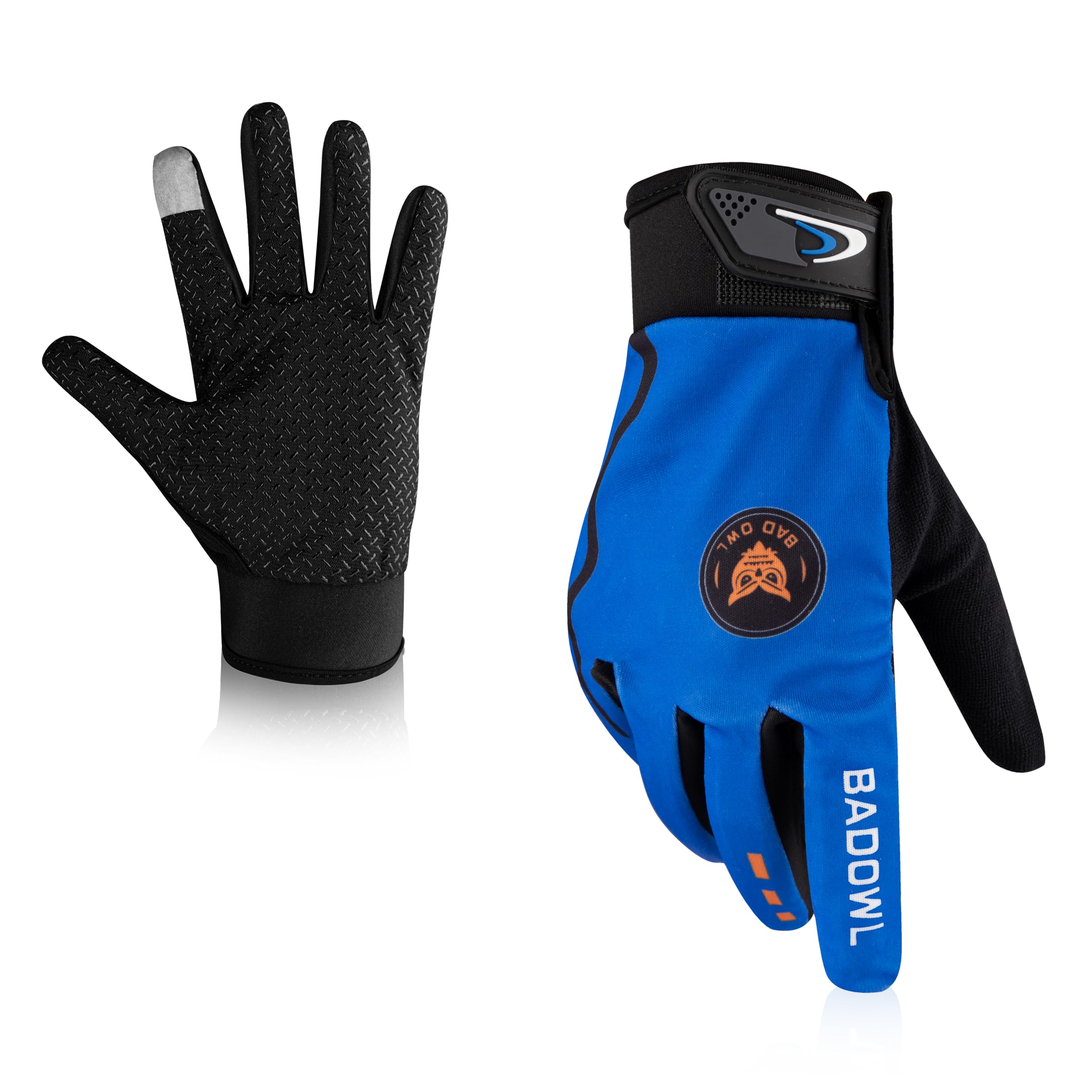 Badowl Street Hawk Bike Riding Gloves For Men And Women  Full Finger Protection, NonSlip Grip, Breathable Material, Ideal For 
