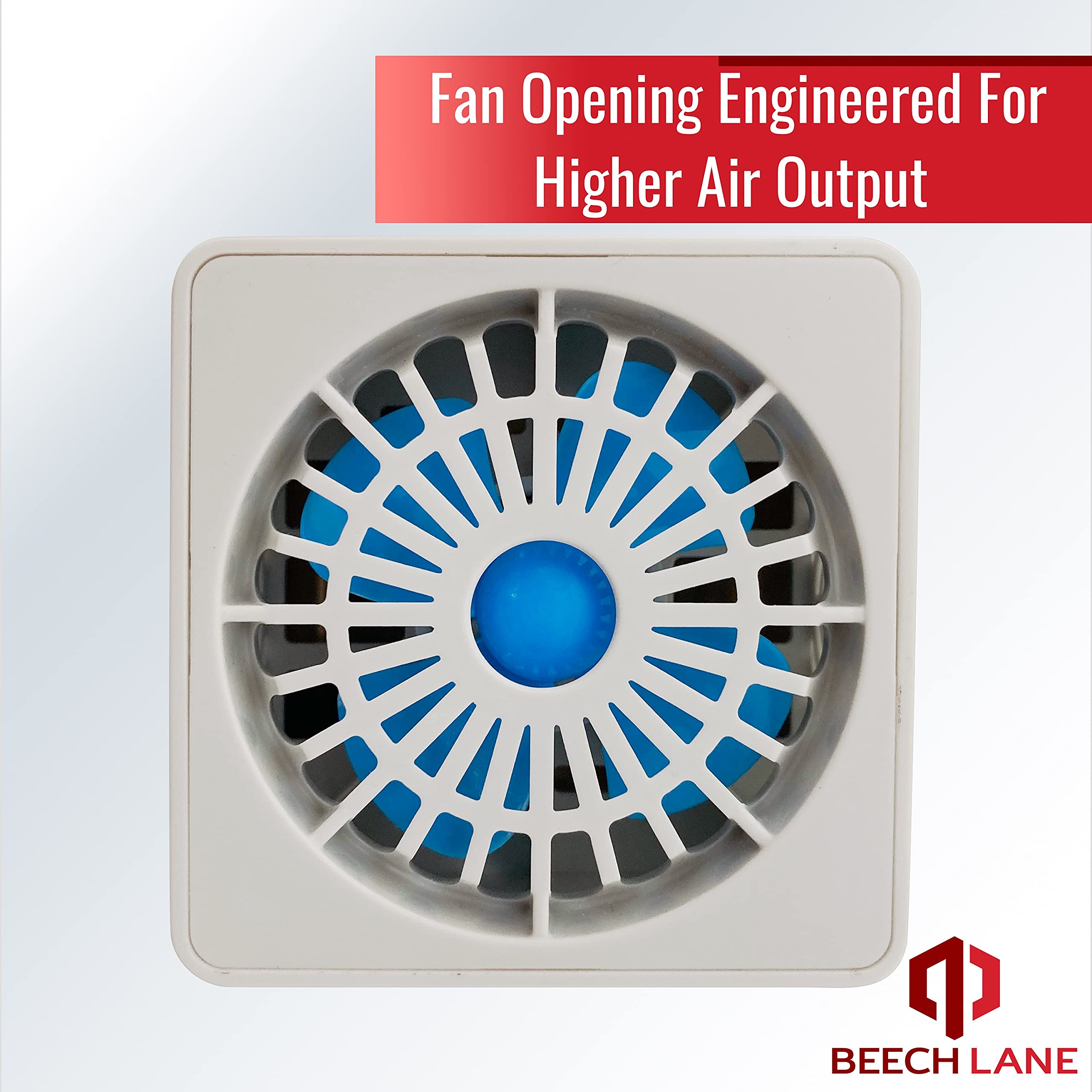 Beech Lane RV Fridge Fan - High Power 3,000 RPM Motor, Durable Plastic, Natural Color, Model 856152008803