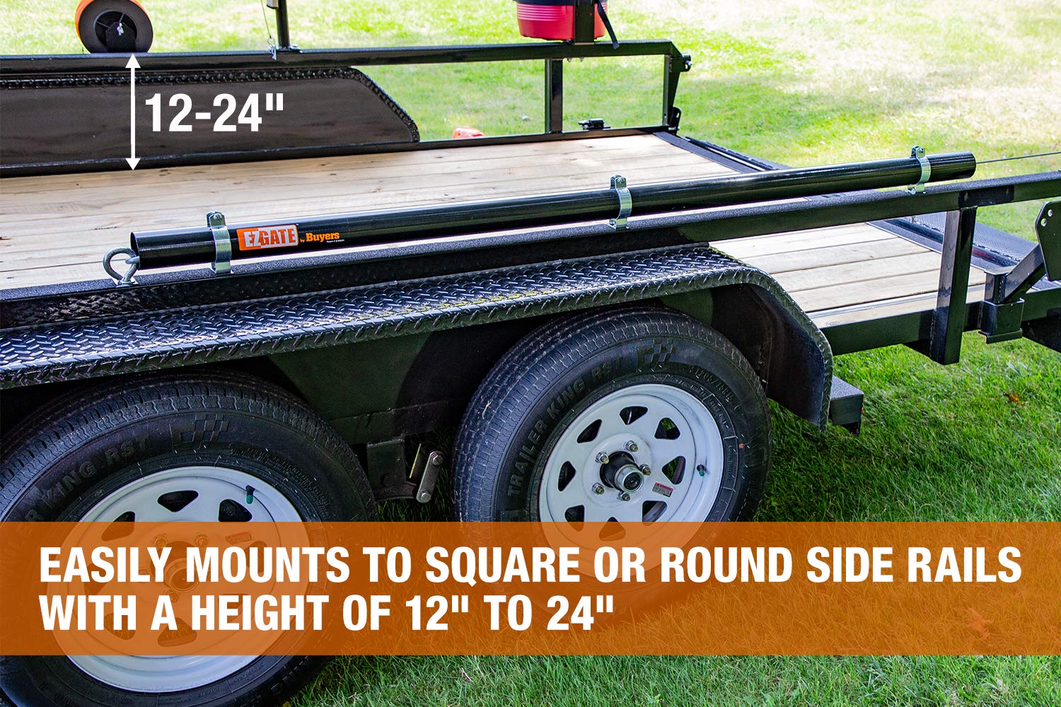 Buyers Products 5201000 EZ Gate Tailgate Assist, Reduce Physical Strain With Trailer Tailgates, Mounting Hardware Included, Hand
