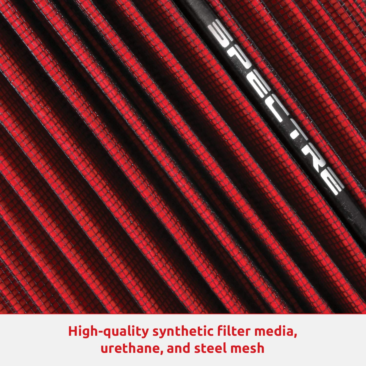 Spectre Performance 3992 Red 9Mm Breather Filter