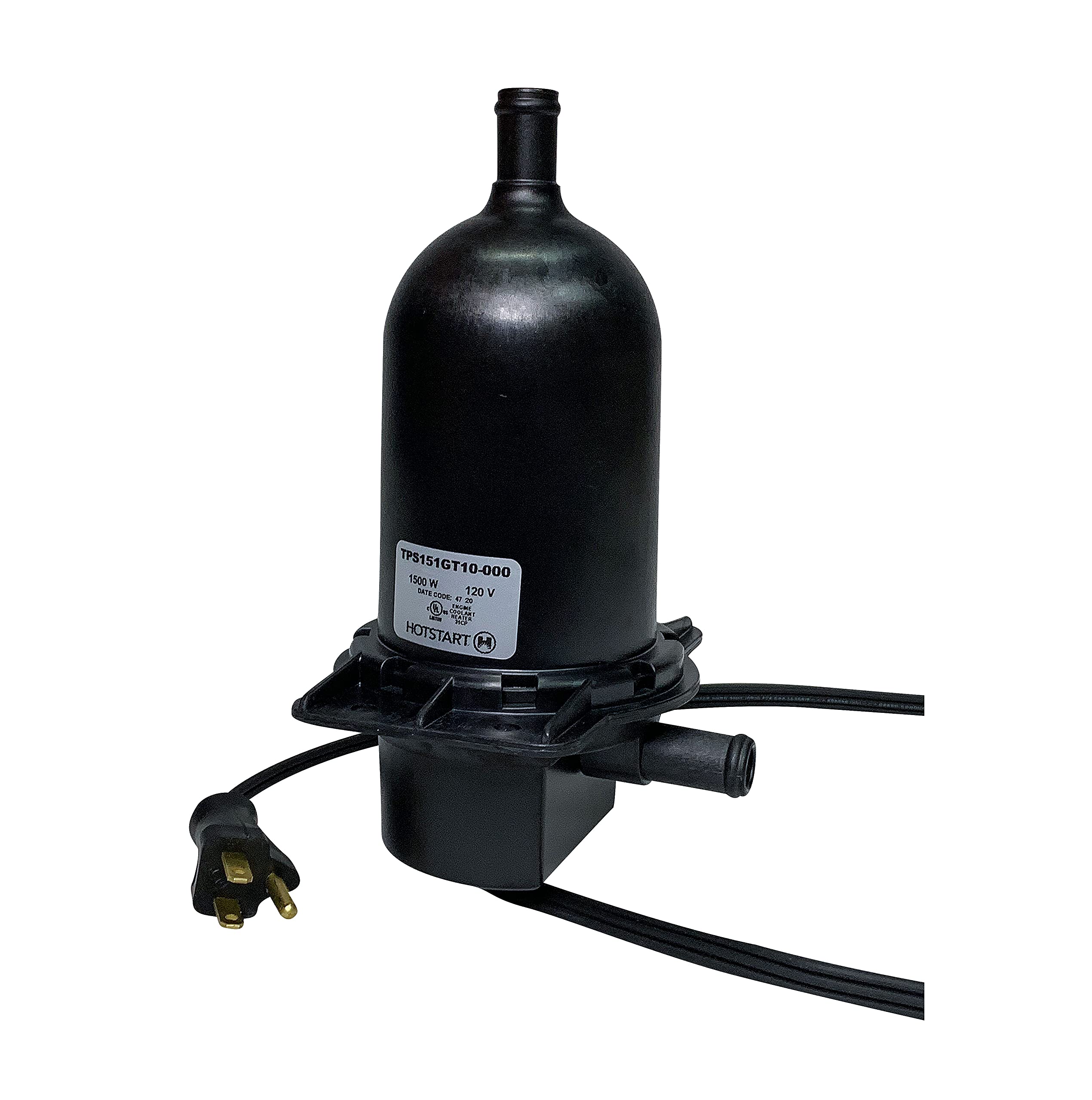 Hotstart Coolant Pre-Heater TPS151GT10-000 - Original Engine Heater with 1 Year Warranty - Black
