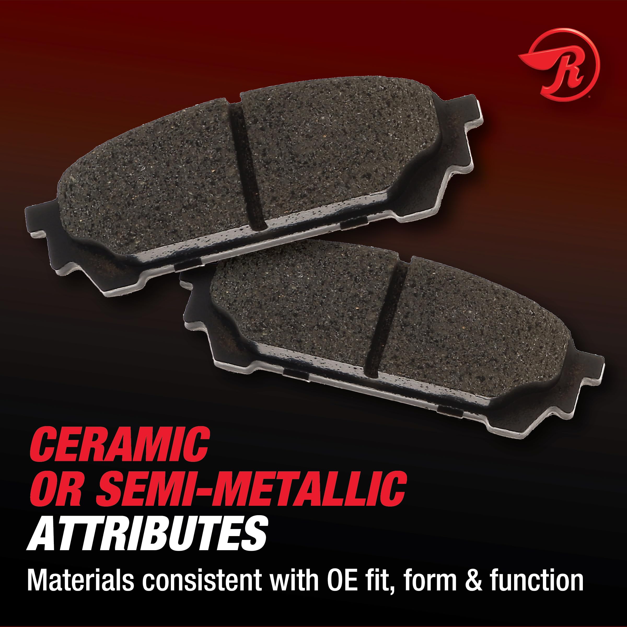 Raybestos Mgd652Mh Reliant Brake Pad Set