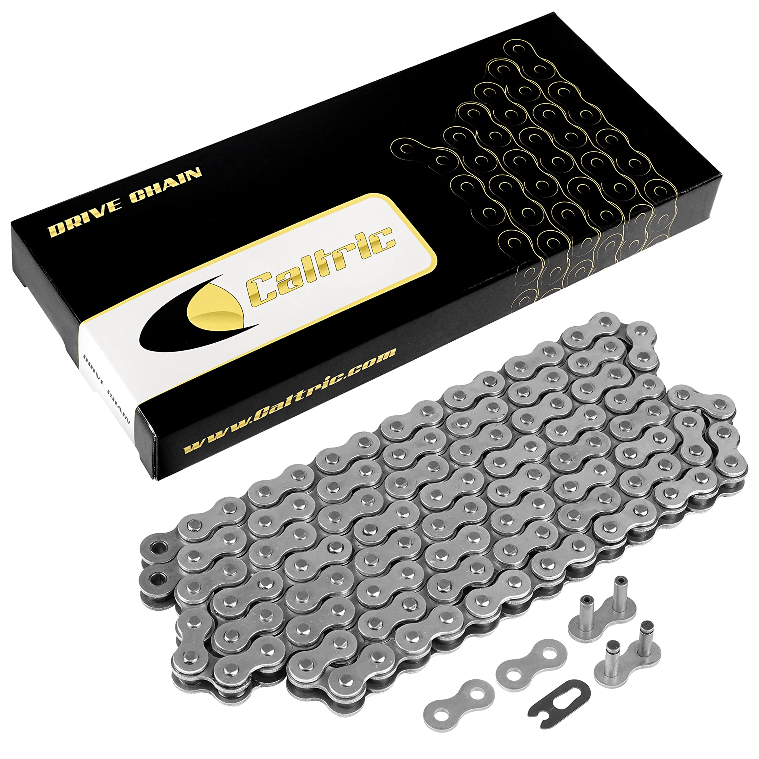 Caltric 0450695 0453037 0455447 Drive Chain Compatible with Polaris Sportsman 90 2001-2014 / Sportsman 110 2016-2021