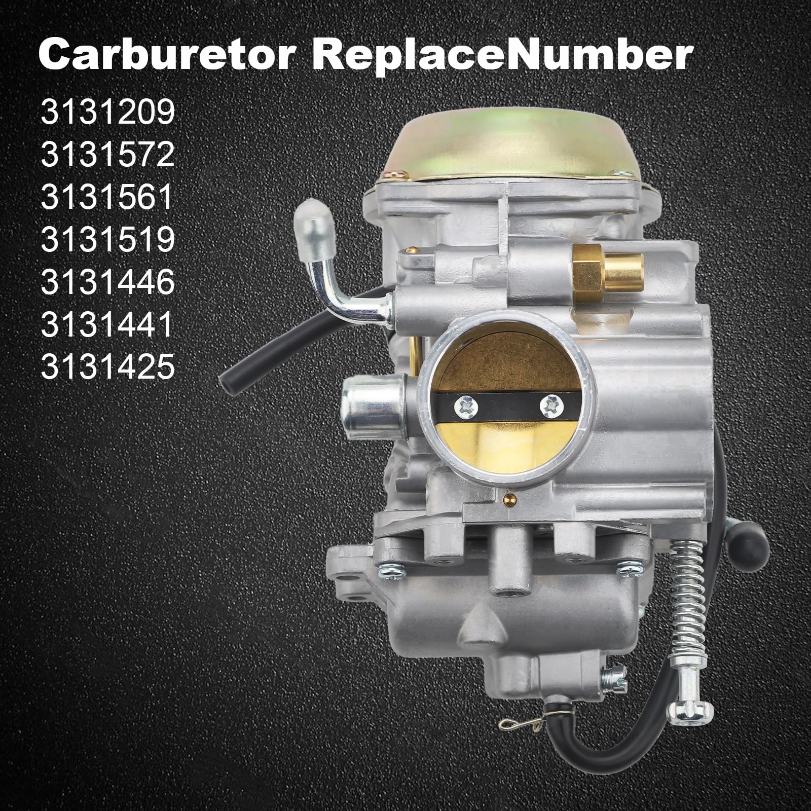 MINSTAR Carburetor for Polaris Sportsman 500/600/700 & Magnum 425/500 ATV with Air Filter Assembly