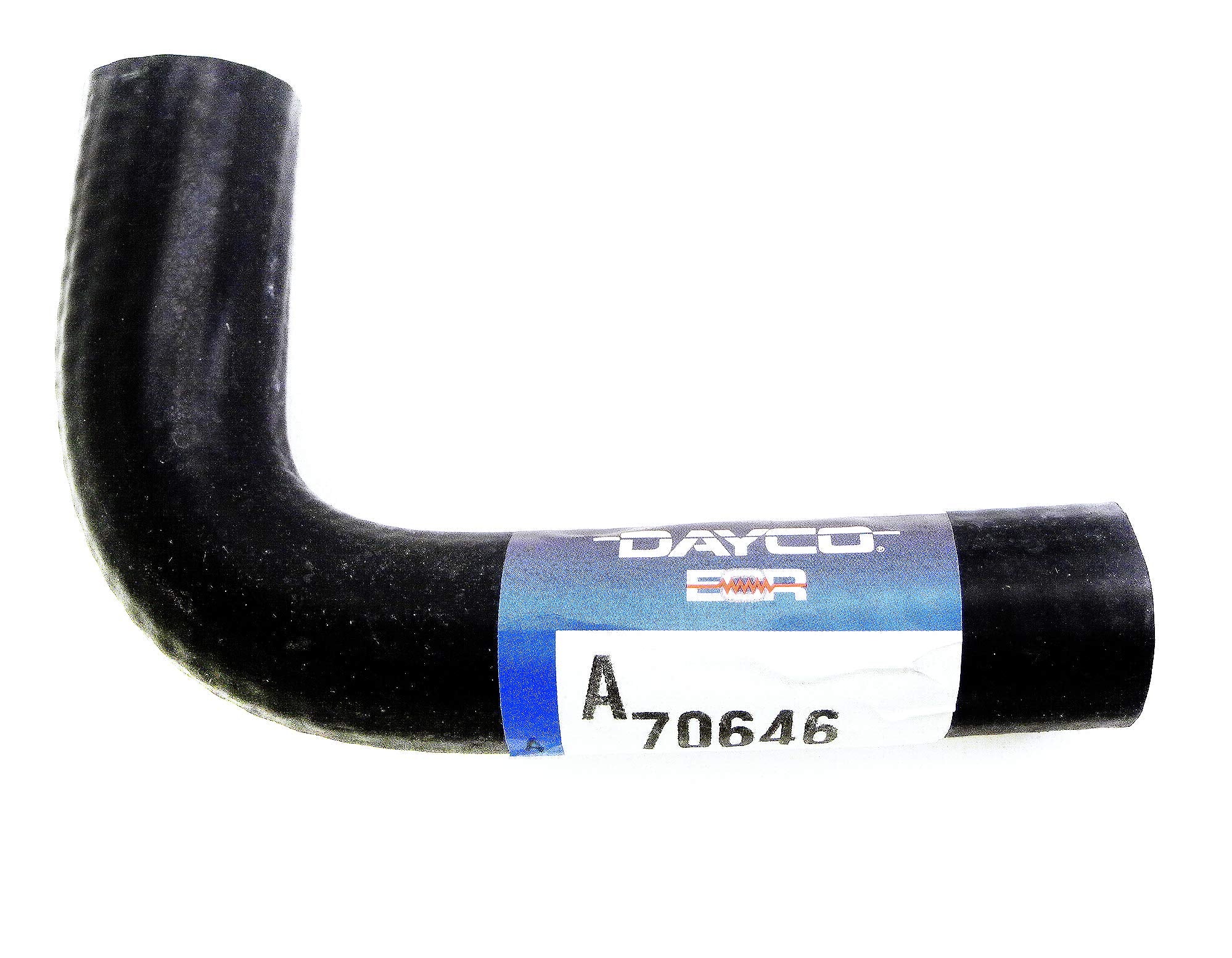 Dayco 70646 Coolant By-Pass 5/8” X 5.5” Right Angle Hose, Black