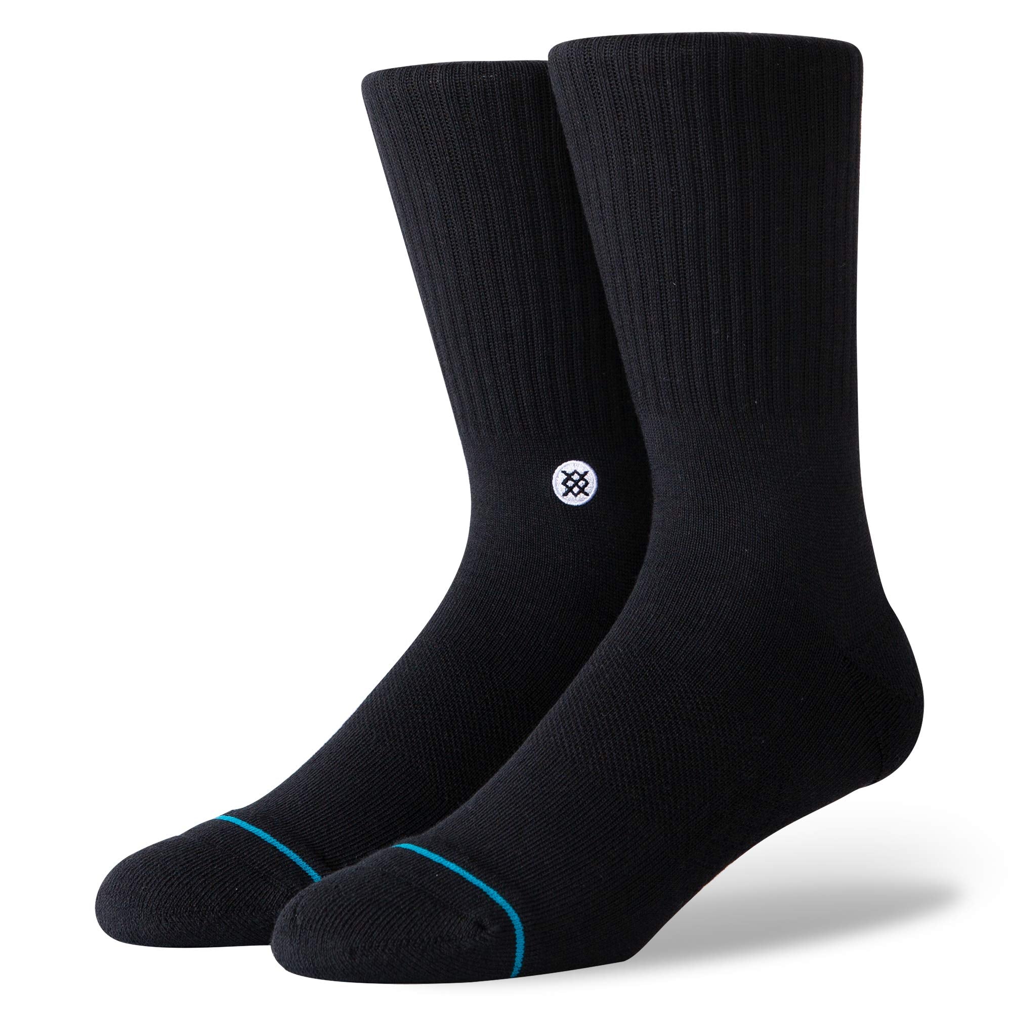 Stance Men'S Icon Crew, Black, Large