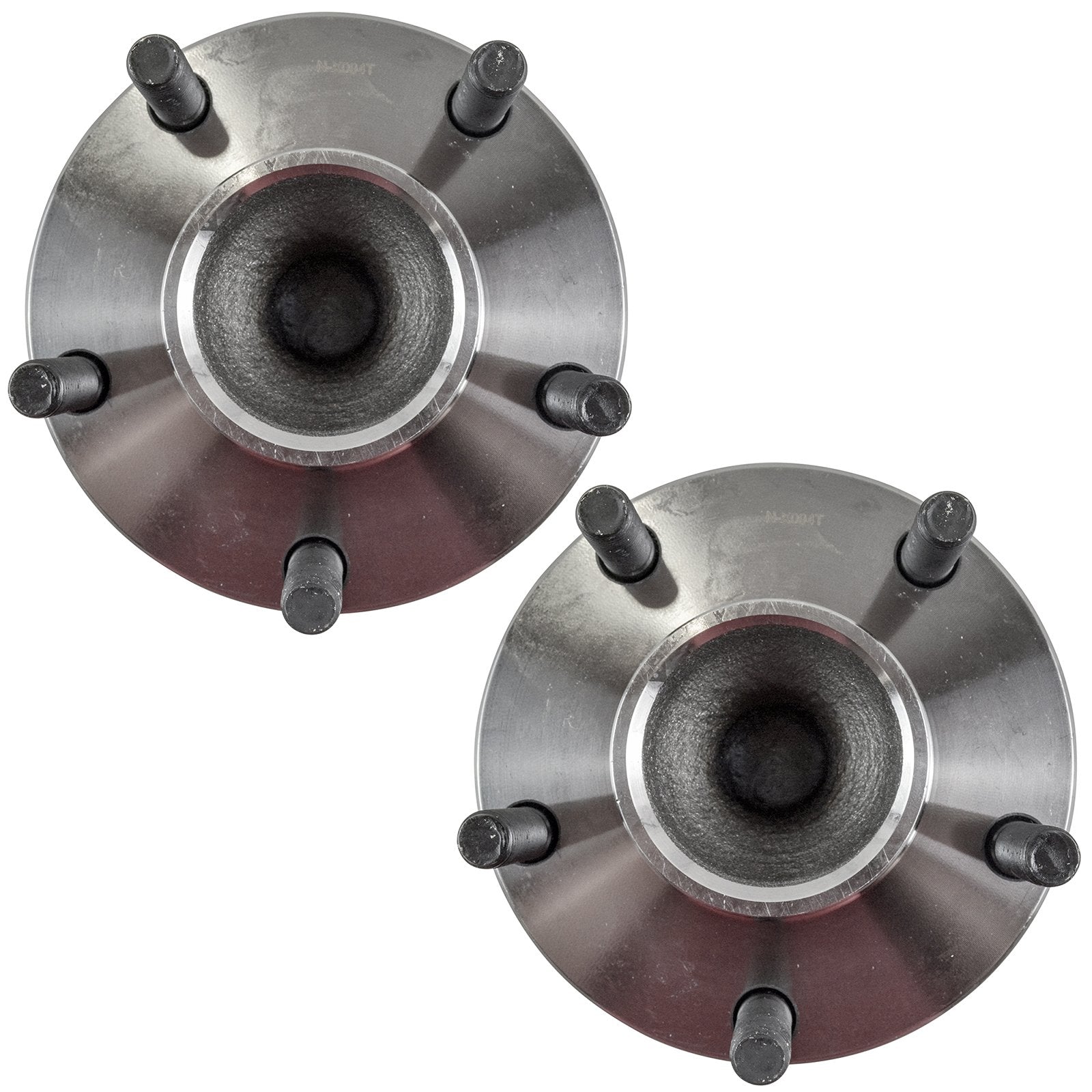 Trq Front Wheel Hub Bearings Assembly Set Compatible With 2003-2007 Infiniti G35 2003-2009 Nissan 350Z