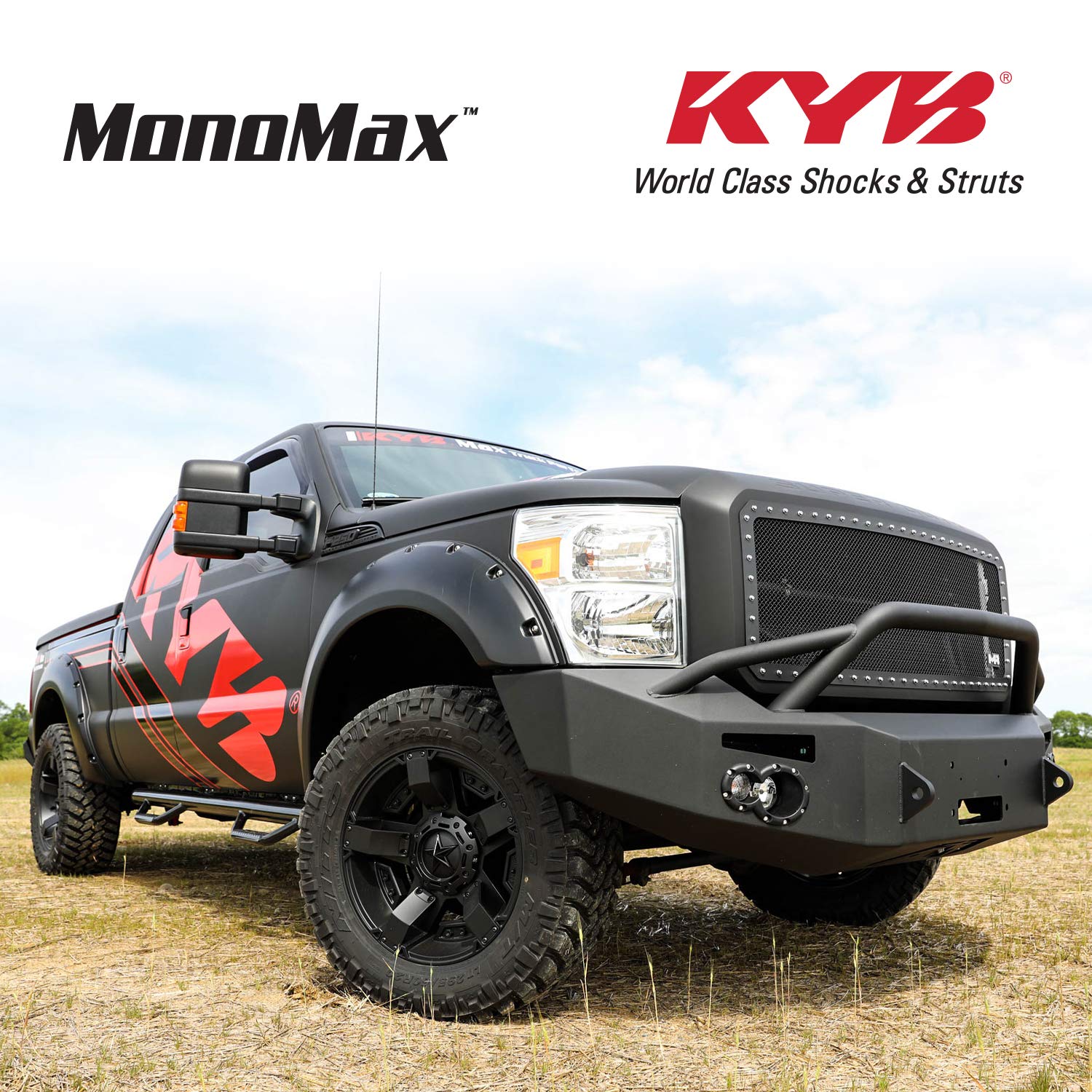 Kyb 565124 Monomax Gas Shock, Red