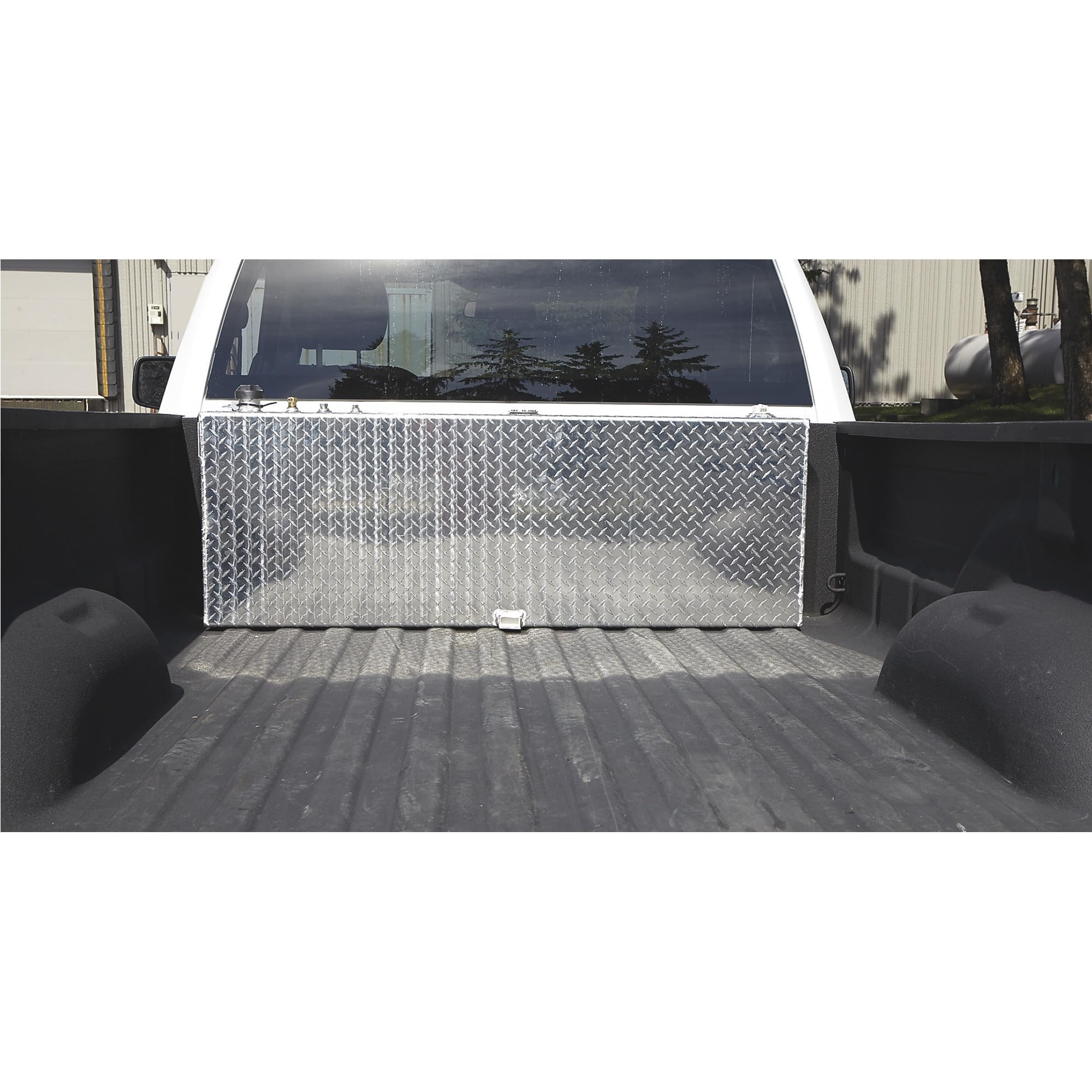 RDS MFG INC Rectangular Auxiliary Fuel Tank - 45 Gallon, Aluminum, Model 71083