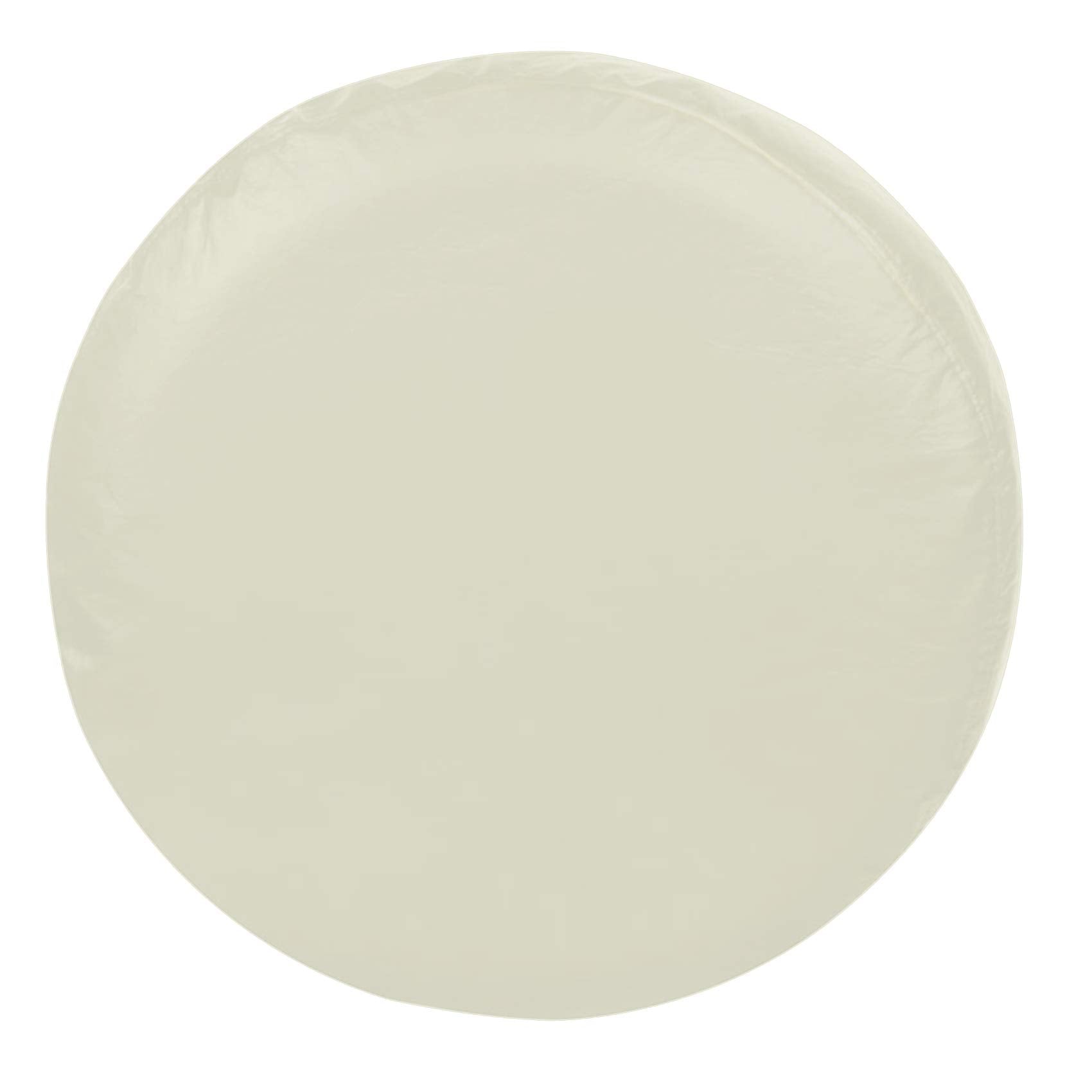 Explore Land Tough Spare Tire Cover Universal Fit Trailer, Rv, Suv, Truck (Fits Tire Diameters 30''-33'', Off-White)