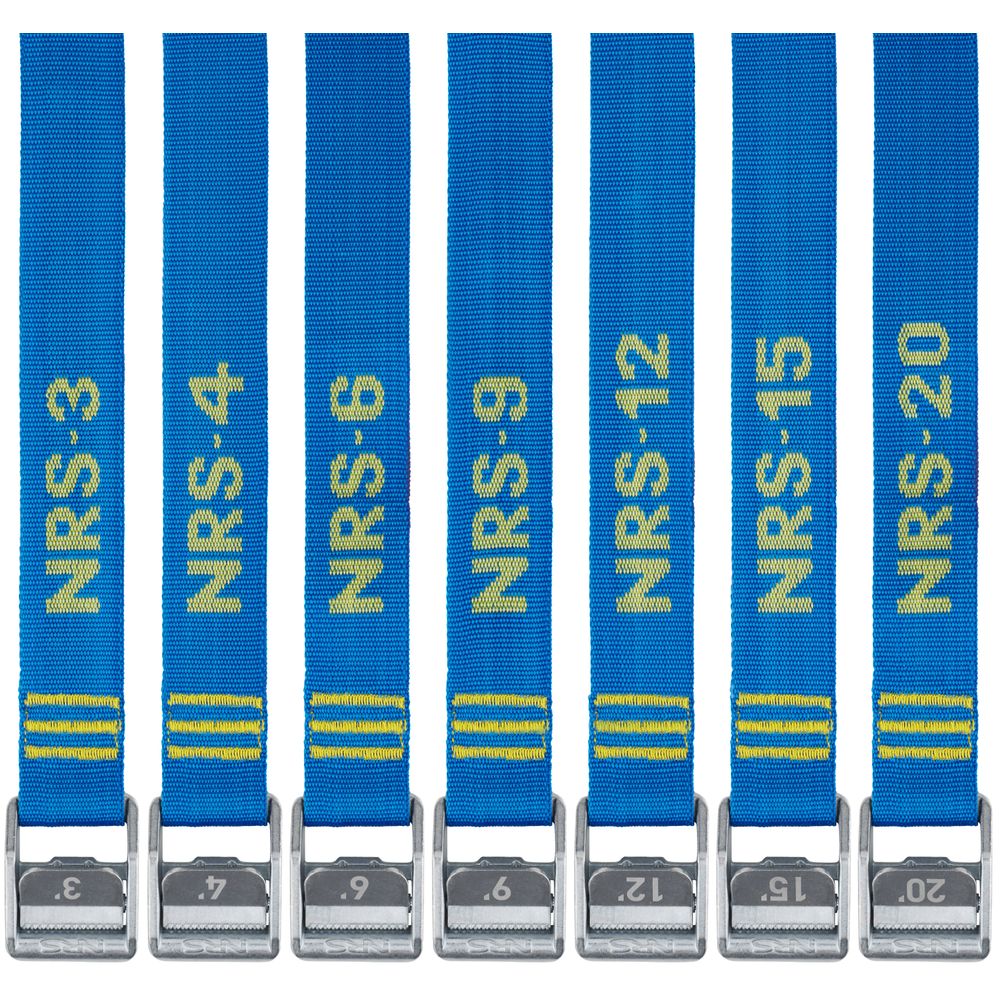 NRS 1.5inch Heavy Duty Straps 20 Pair Iconic Blue