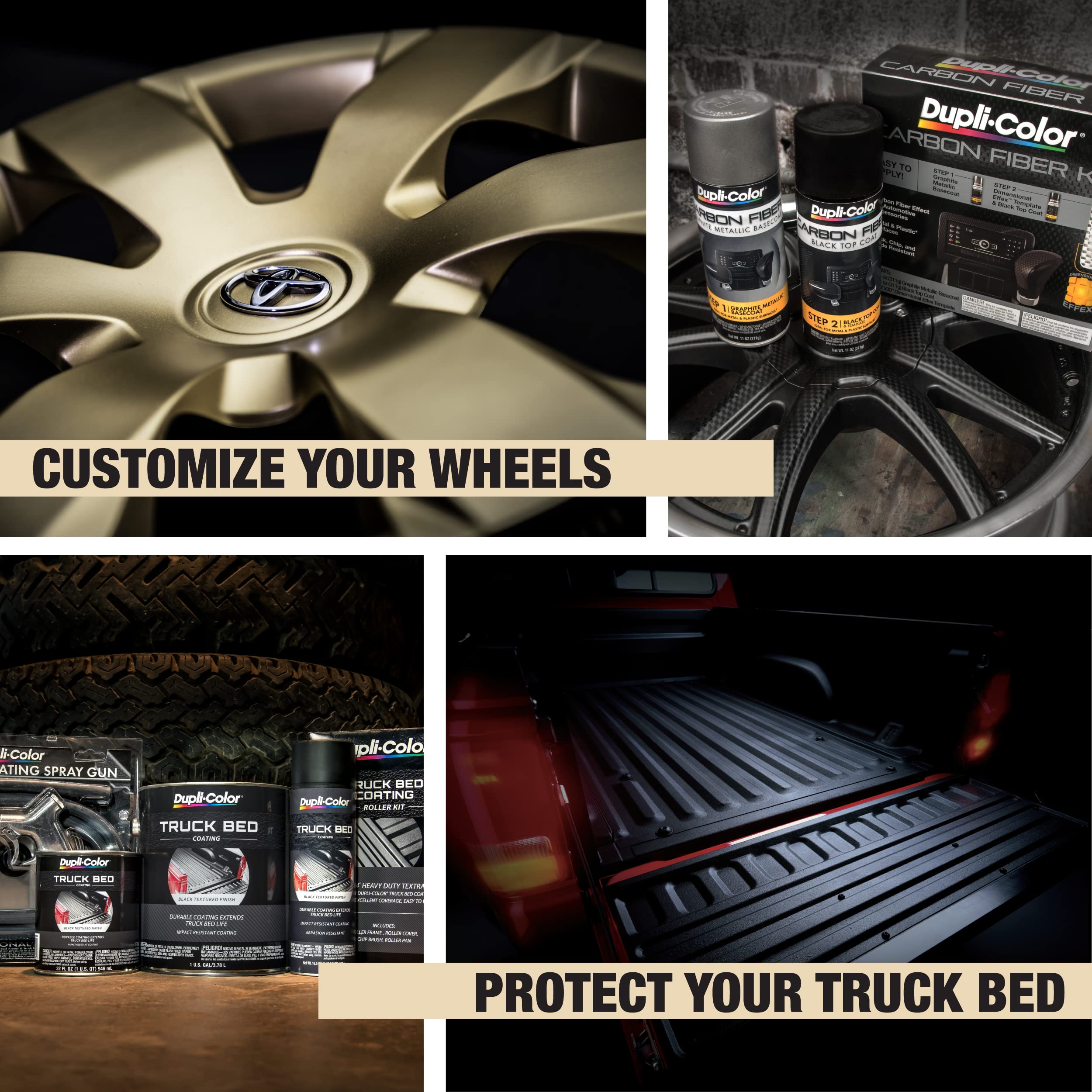 Dupli-Color De1636 Clear Top Coat Engine Enamel With Ceramic 12 Oz. Aerosol (6 Pack)