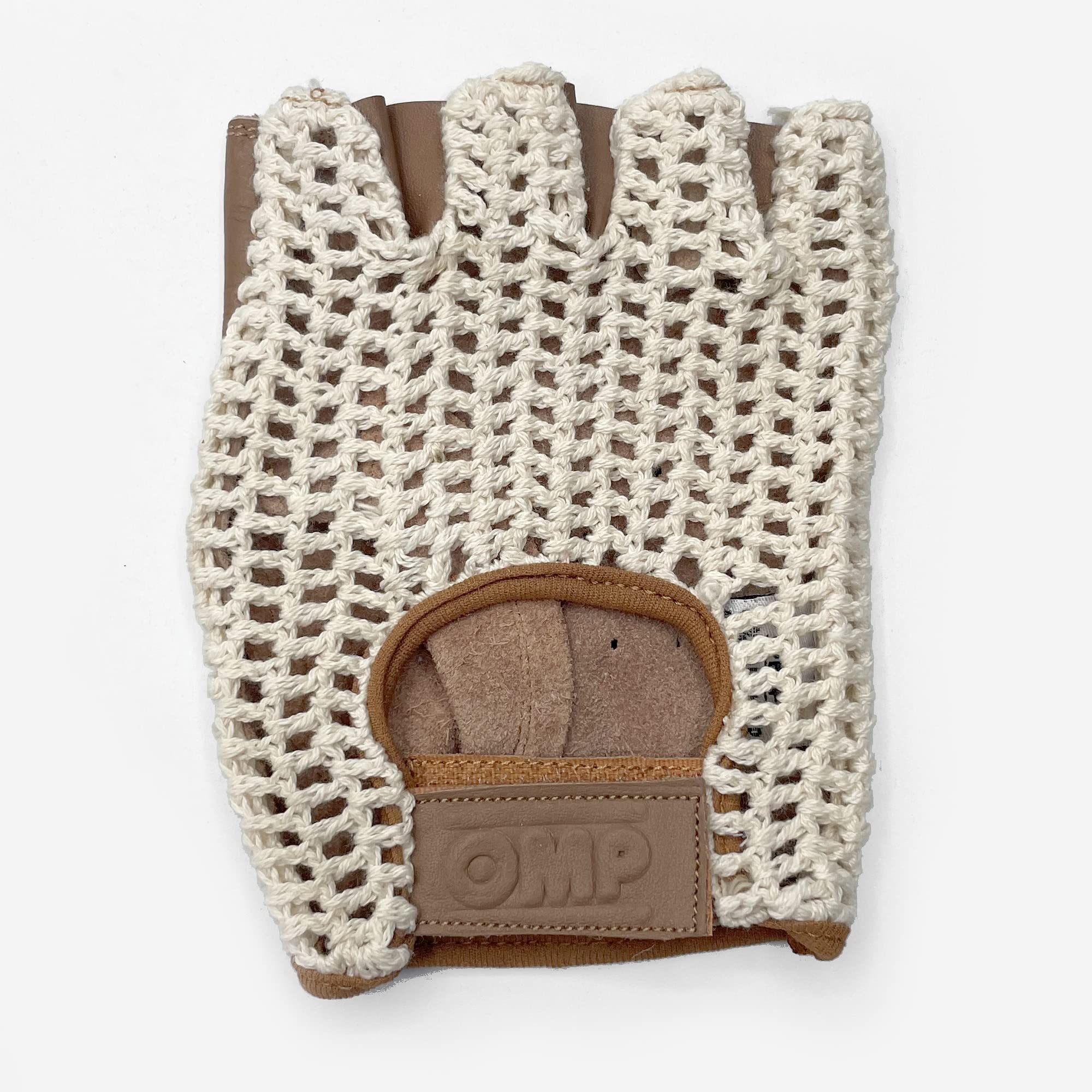OMP - Tazio Vintage Glove Cream/Brown Leather - SizeL (IB0-0747-A01-010-L)