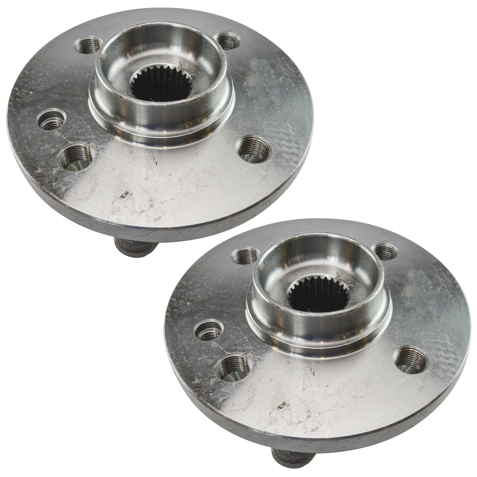 Trq Front Wheel Hub Bearings Assembly Set Compatible With 2007-2015 Mini Cooper