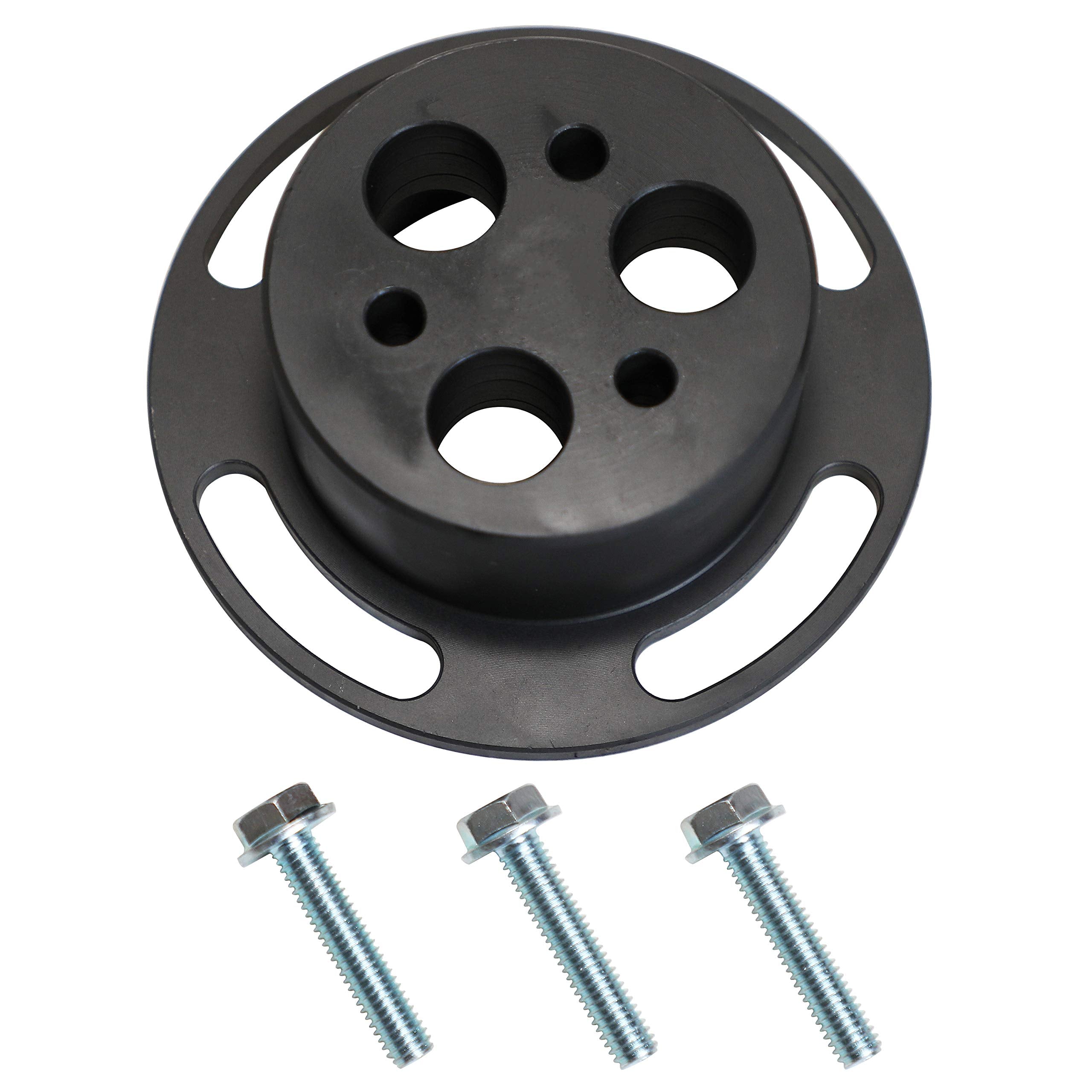 DPTOOL Water Pump Sprocket Retainer Tool for GM Ecotec 2.2L/2.4L Engines, Aluminum, Model HT05781, Compatible with Chevrolet & More
