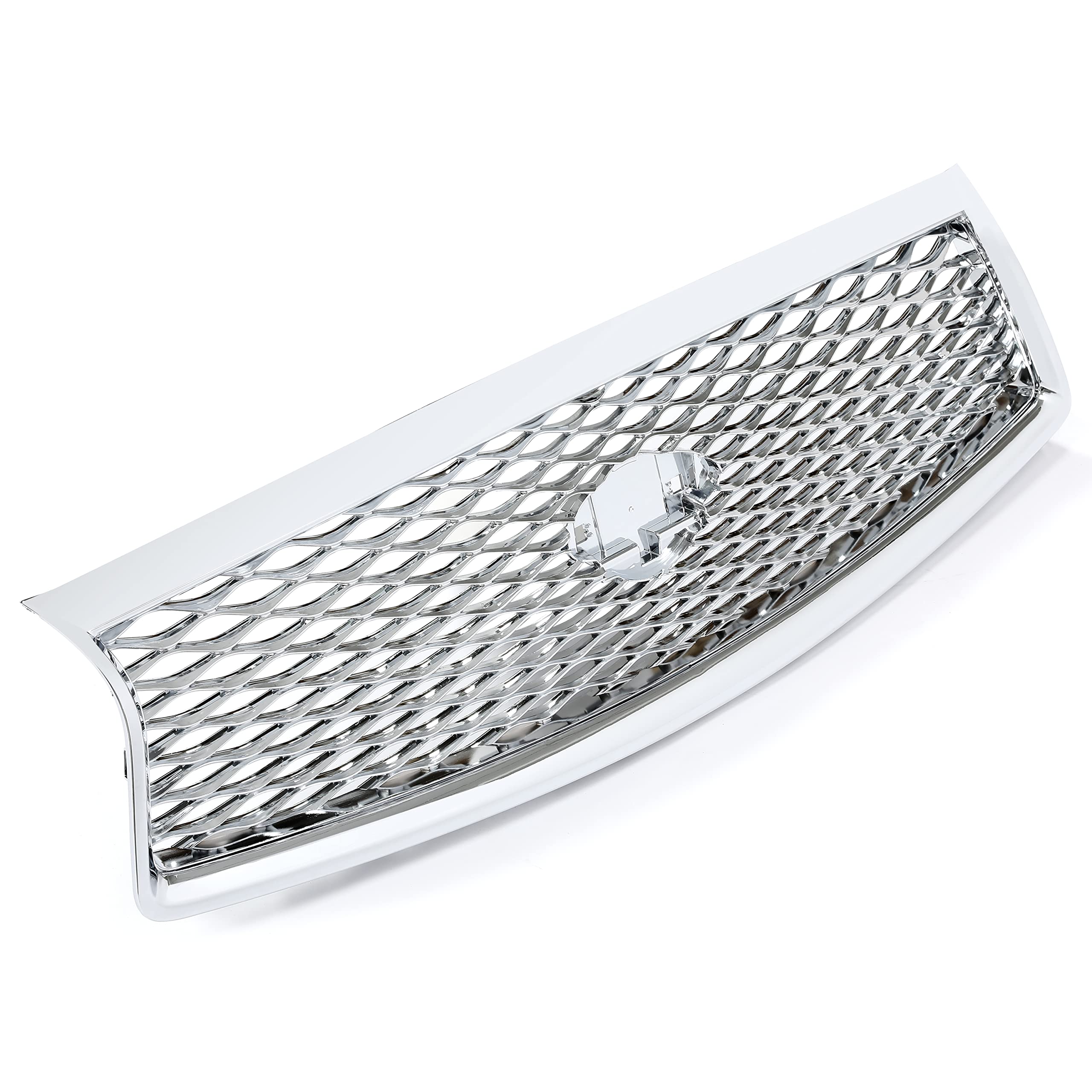 KUAFU Front Bumper Grille for Infiniti Q50 (2014-2017) - Chrome ABS Mesh Conversion Kit