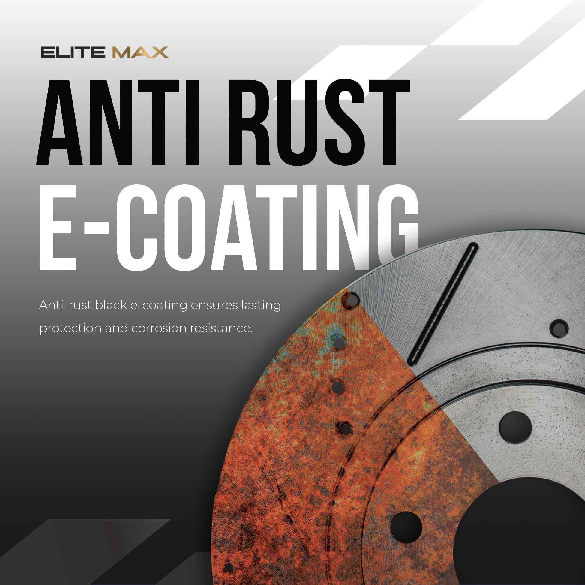 Max Advanced Brakes Front Brake Rotors Compatible With 2006-2010 2011 2012 2013 Mercedes-Benz Ml320 Ml350 Ml500 R320 R350 R500 1