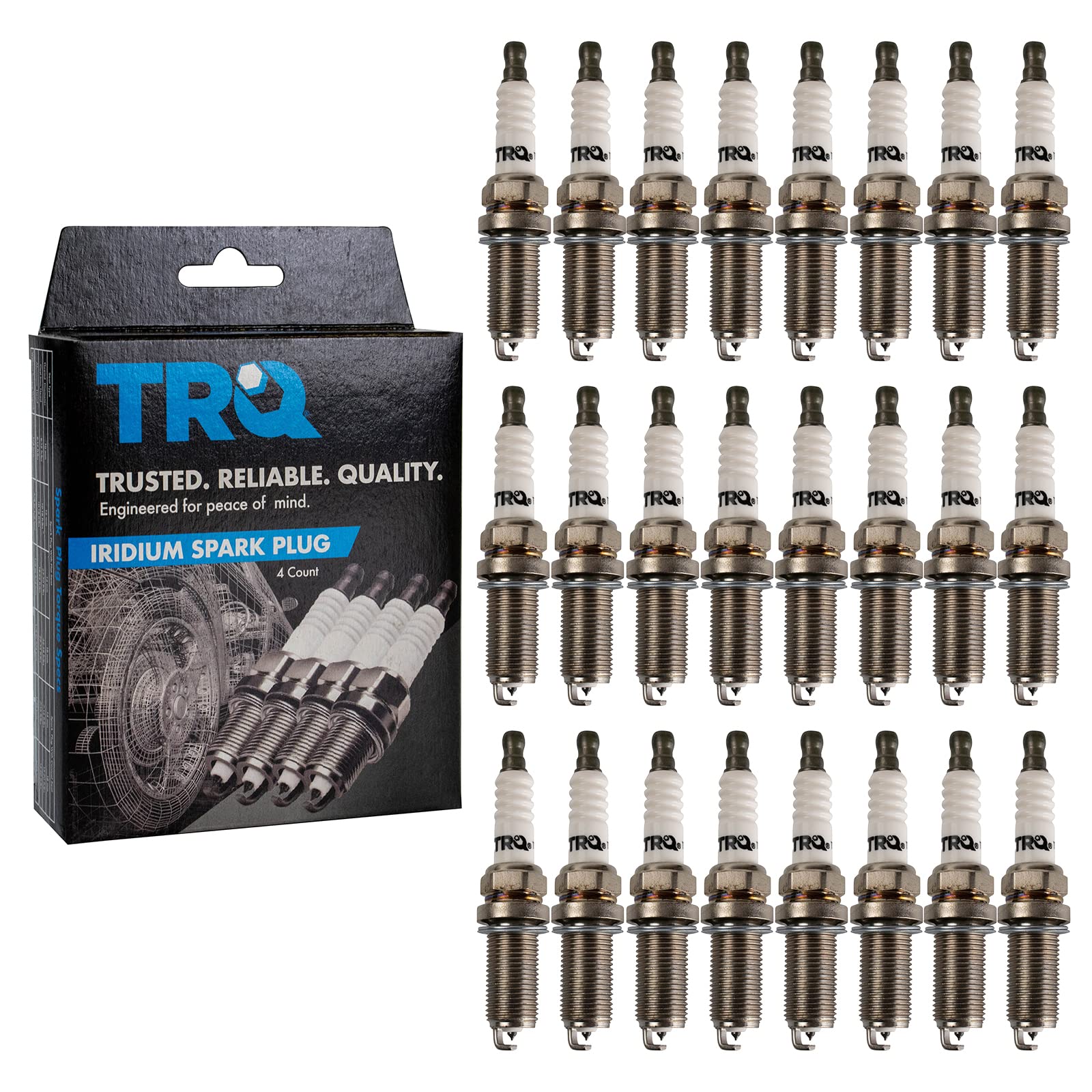Trq Iridium Spark Plugs Engine Tune Up Ignition Kit 24 Piece Set Compatible With 2002-2014 Mercedes-Benz Cl600 2006-2014 Cl65 Am
