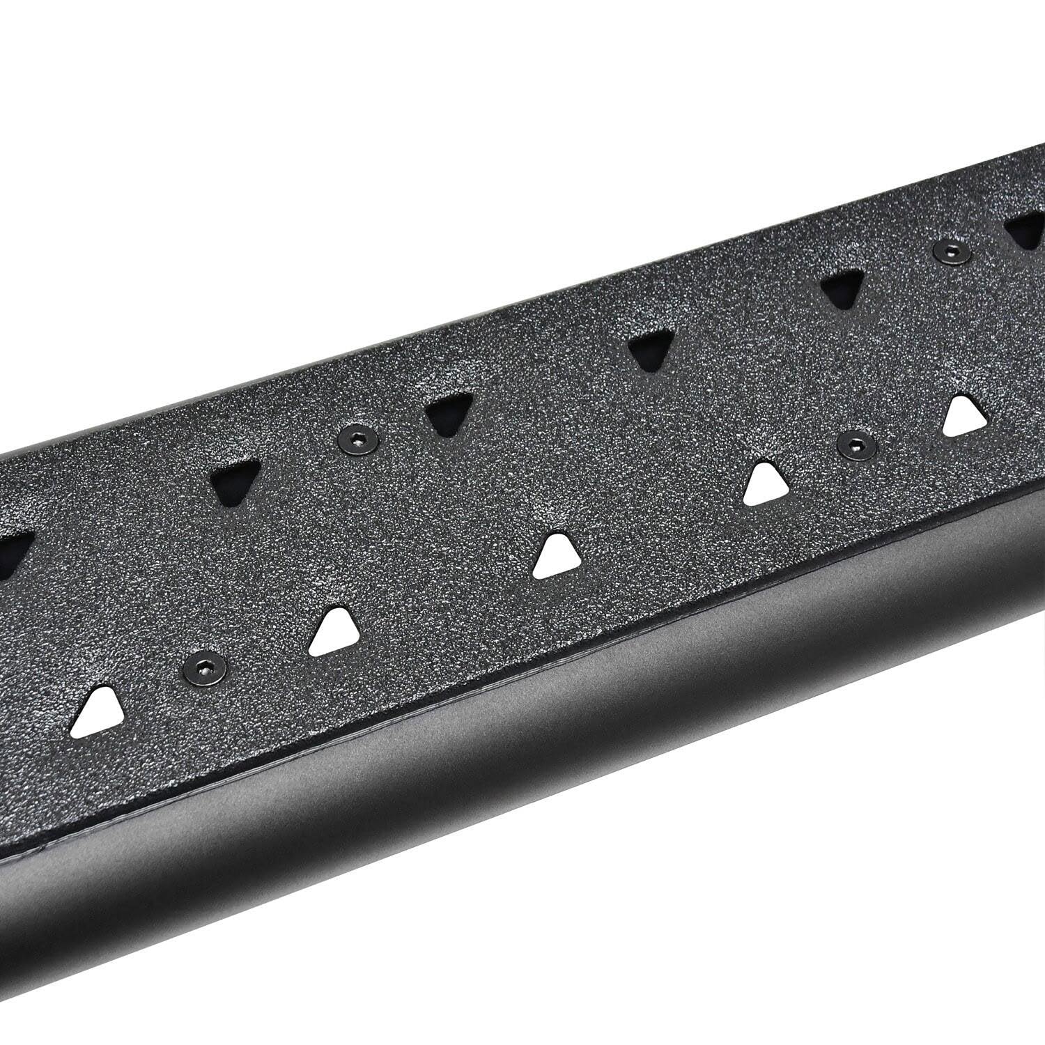 Westin Textured Black Outlaw Nerf Step Bars Silverado/Sierra 1500 Crew Cab 2014-2018; 2500/3500 Crew Cab 2015-2019