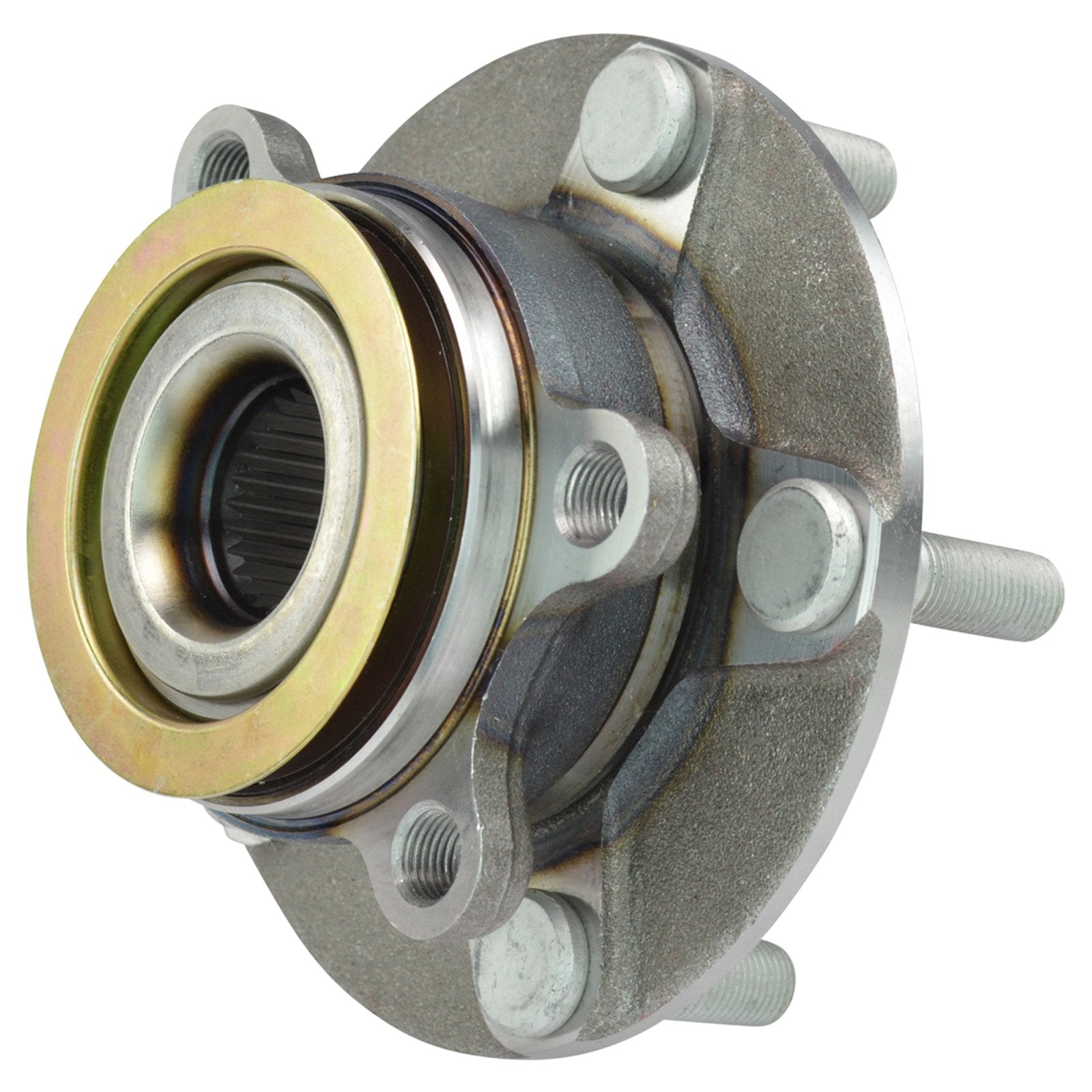 Trq Front Wheel Hub Bearings Assembly Set Compatible With 2008-2013 Nissan Rogue 2014-2015 Rogue Select 2007-2012 Sentra