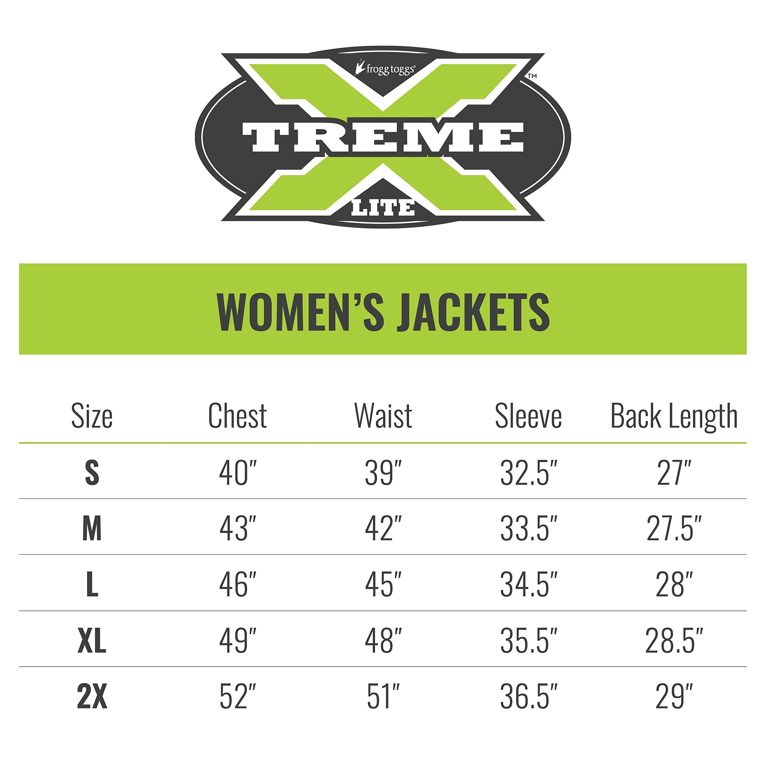 Frogg Toggs Womens Xtreme Lite Packable Waterproof Breathable Rain Jacket, Coral, Xx-Large Us