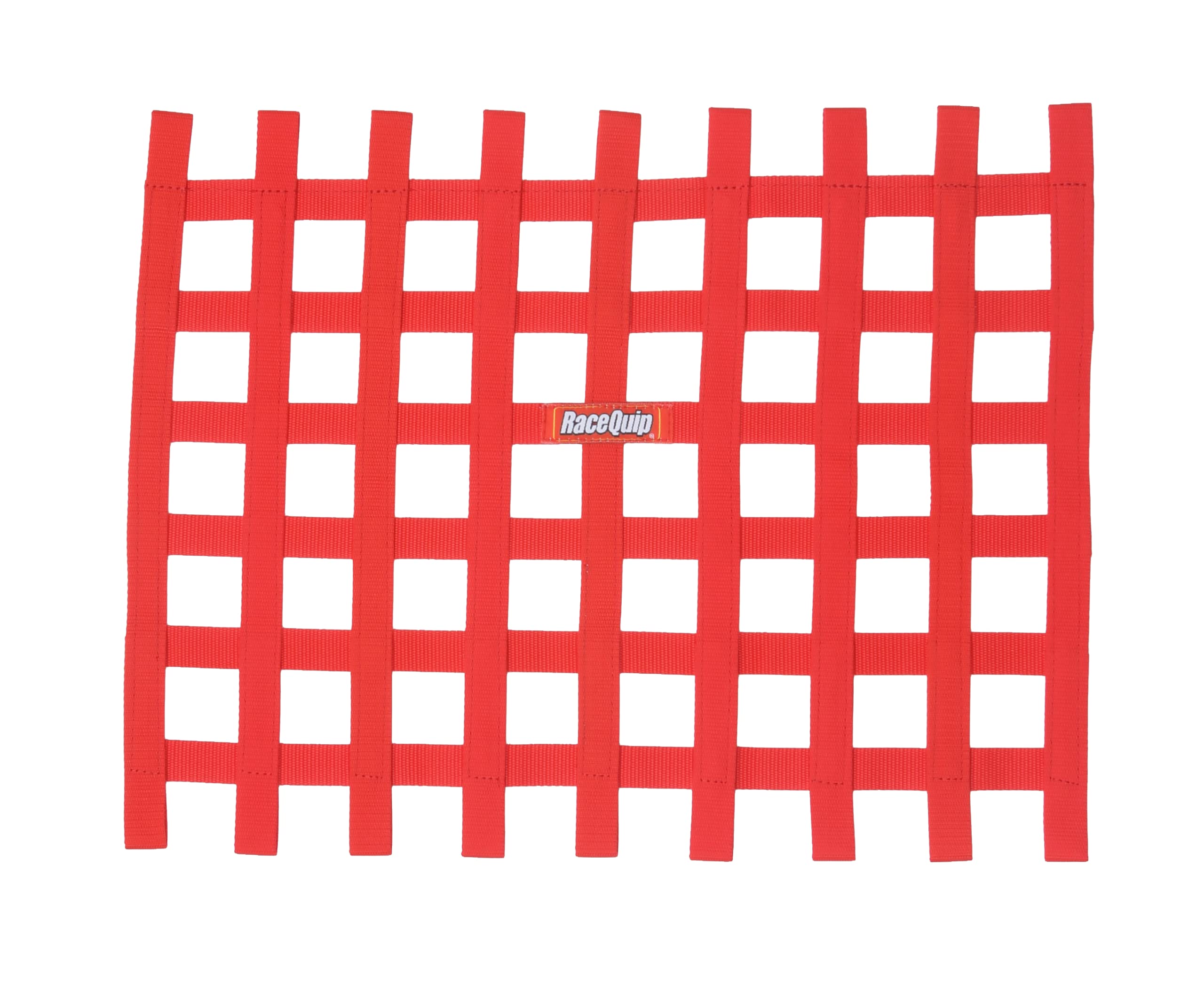 Racequip Race Car Window Net Ribbon Style Red 18H X 24W 721015