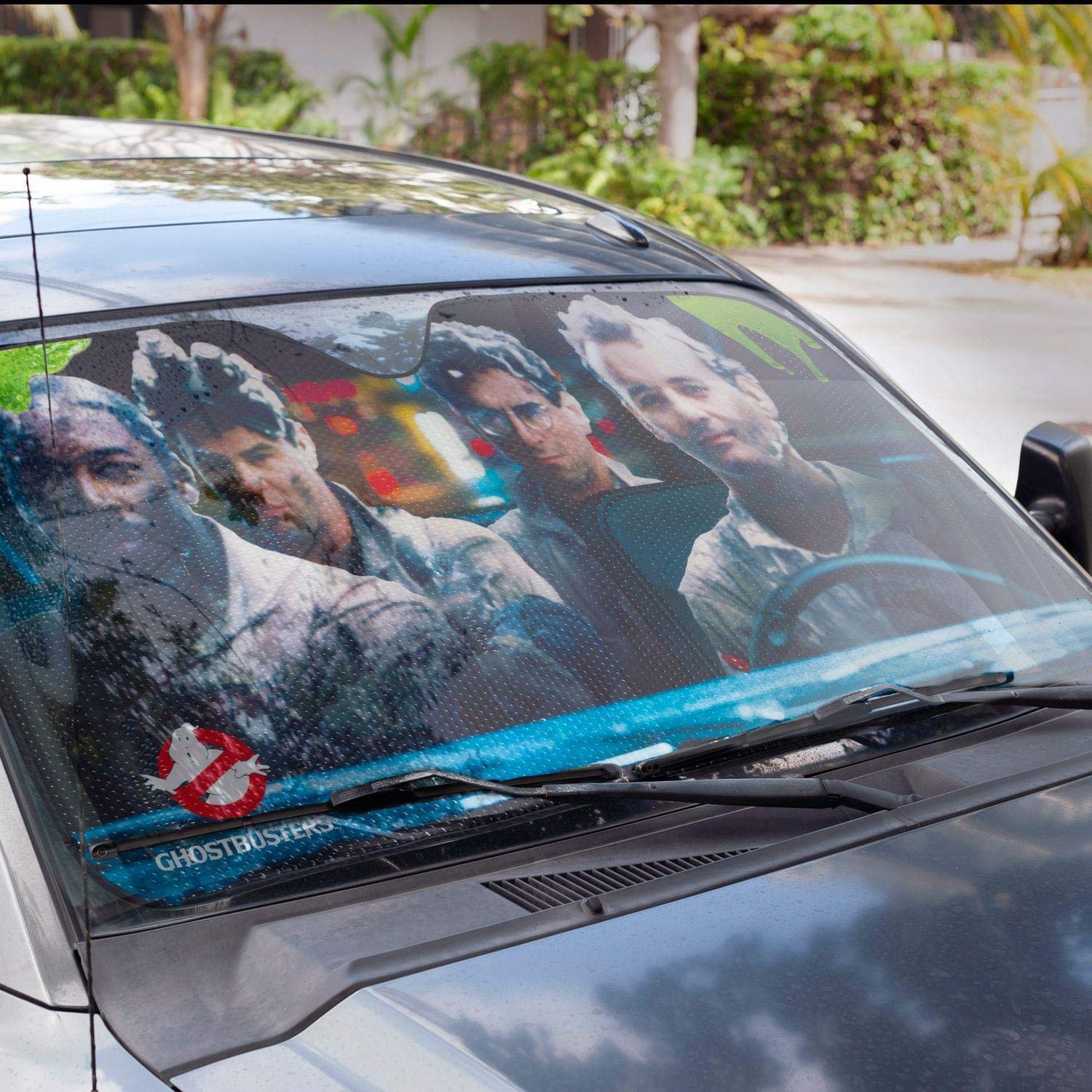 Just Funky Ghost Busters Original Cast Windshield Sun Shade | Murray Aykroyd Hudson Ramis