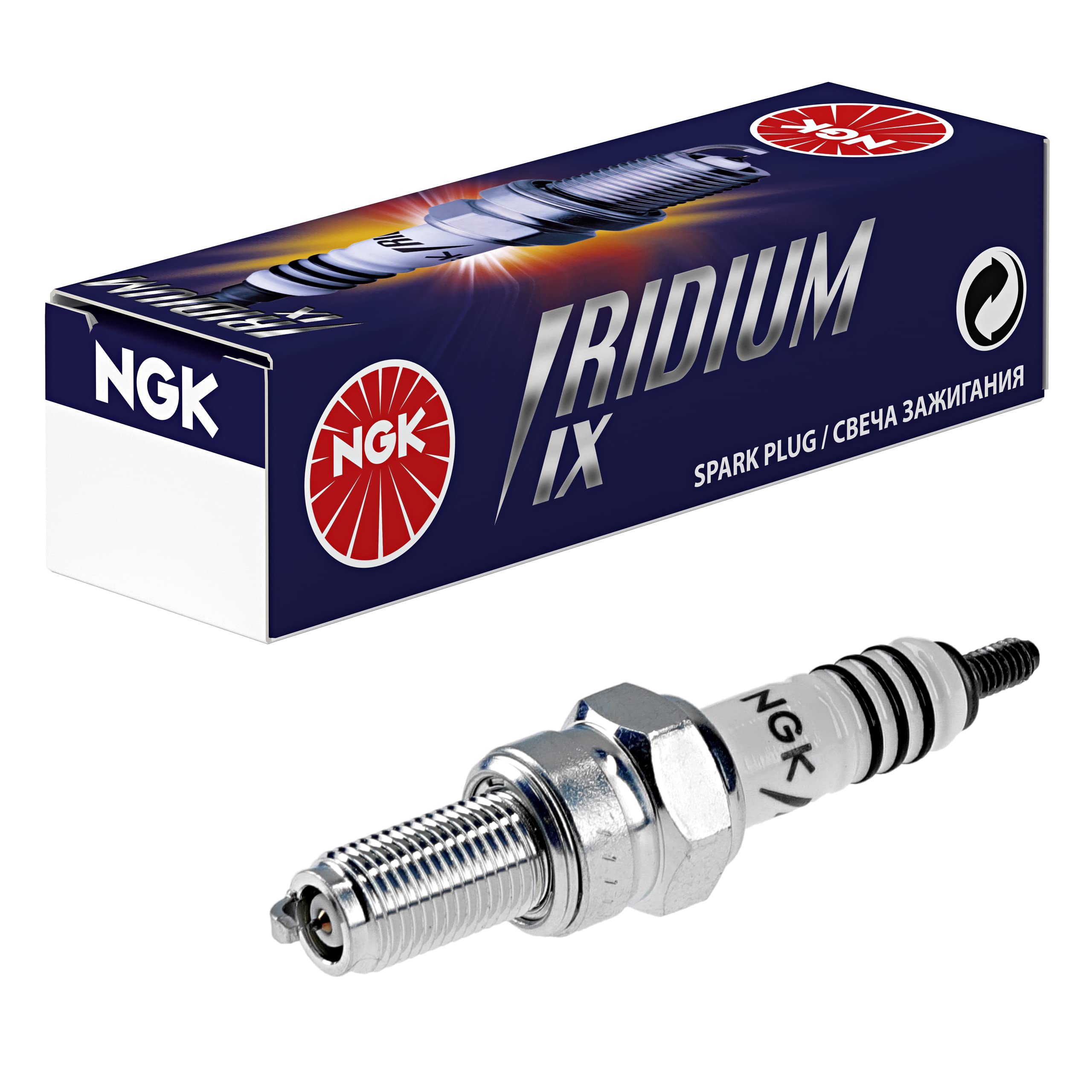 NGK (6482) CR10EIX Iridium IX Spark Plug, Pack of 1,One Size -Like New