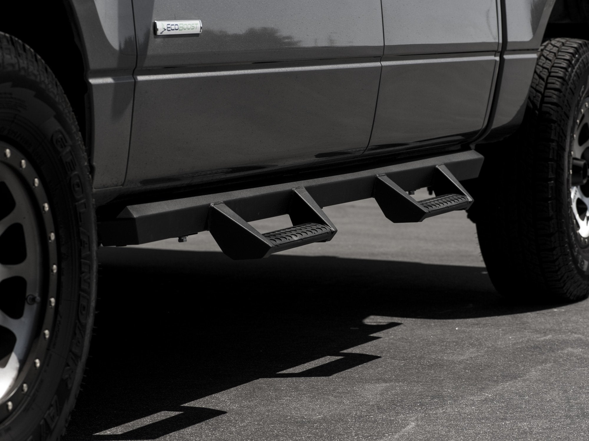 Armordillo Usa 7169401 Ar Drop Step Bars - Matte Black Fits 2009-2018 Dodge Ram 1500/2019-2022 1500 Classic Quad (Extended) Cab