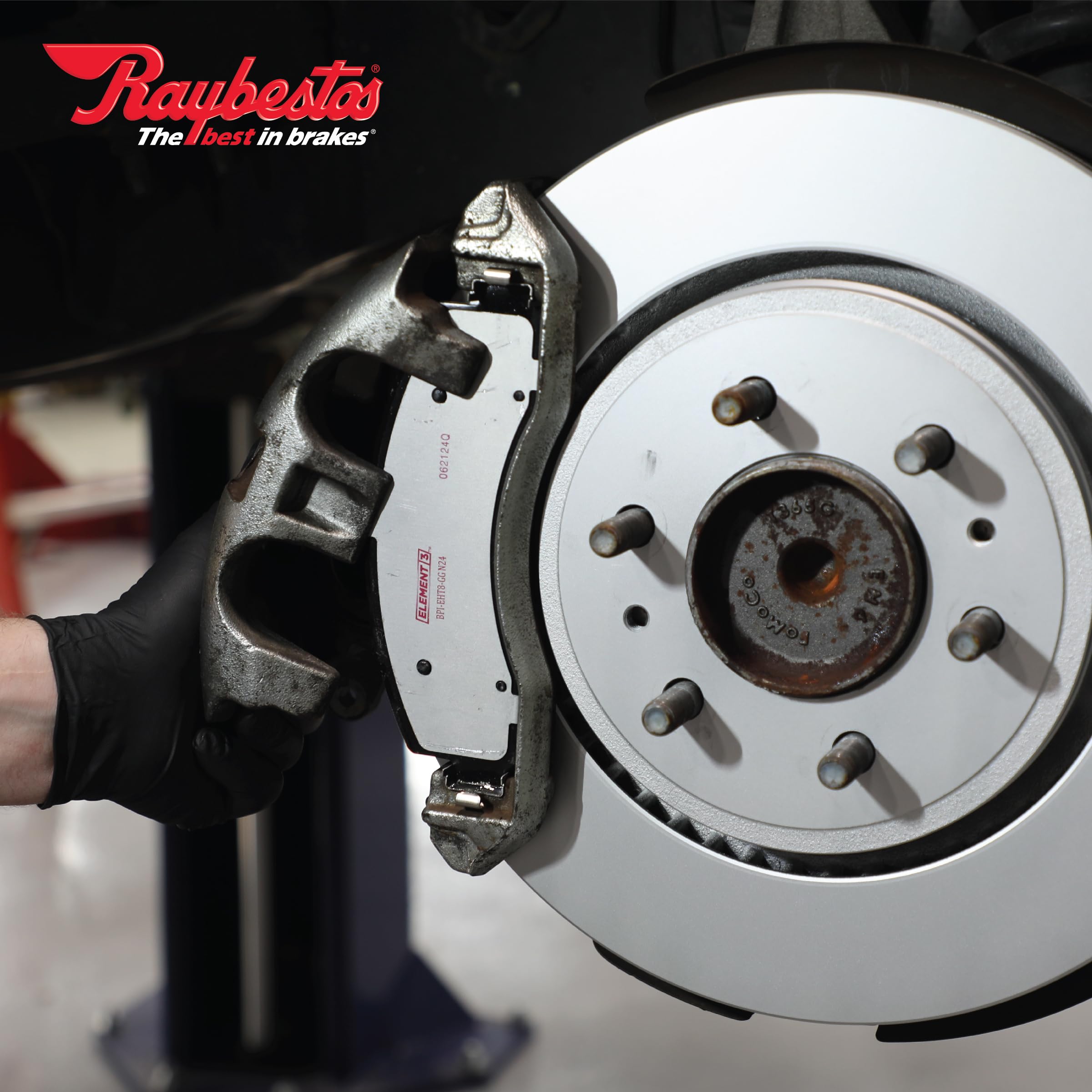 Raybestos Element3 EHTTM Automotive Replacement Rear Brake Pad for Selected Lexus (GX460,GX470,LX450), Toyota (4Runner,FJ Cruise