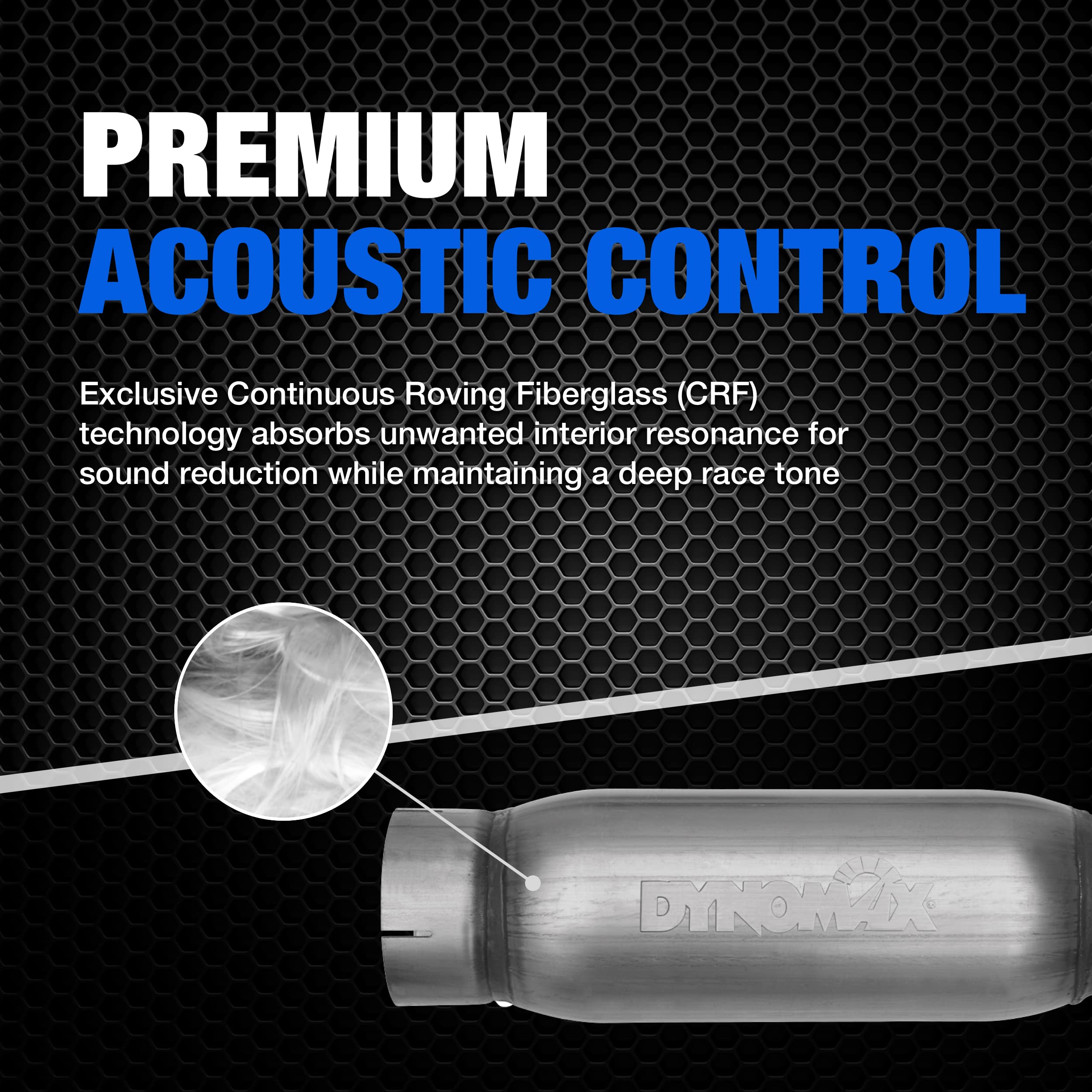 Dynomax Race Bullet 24217 Exhaust Resonator