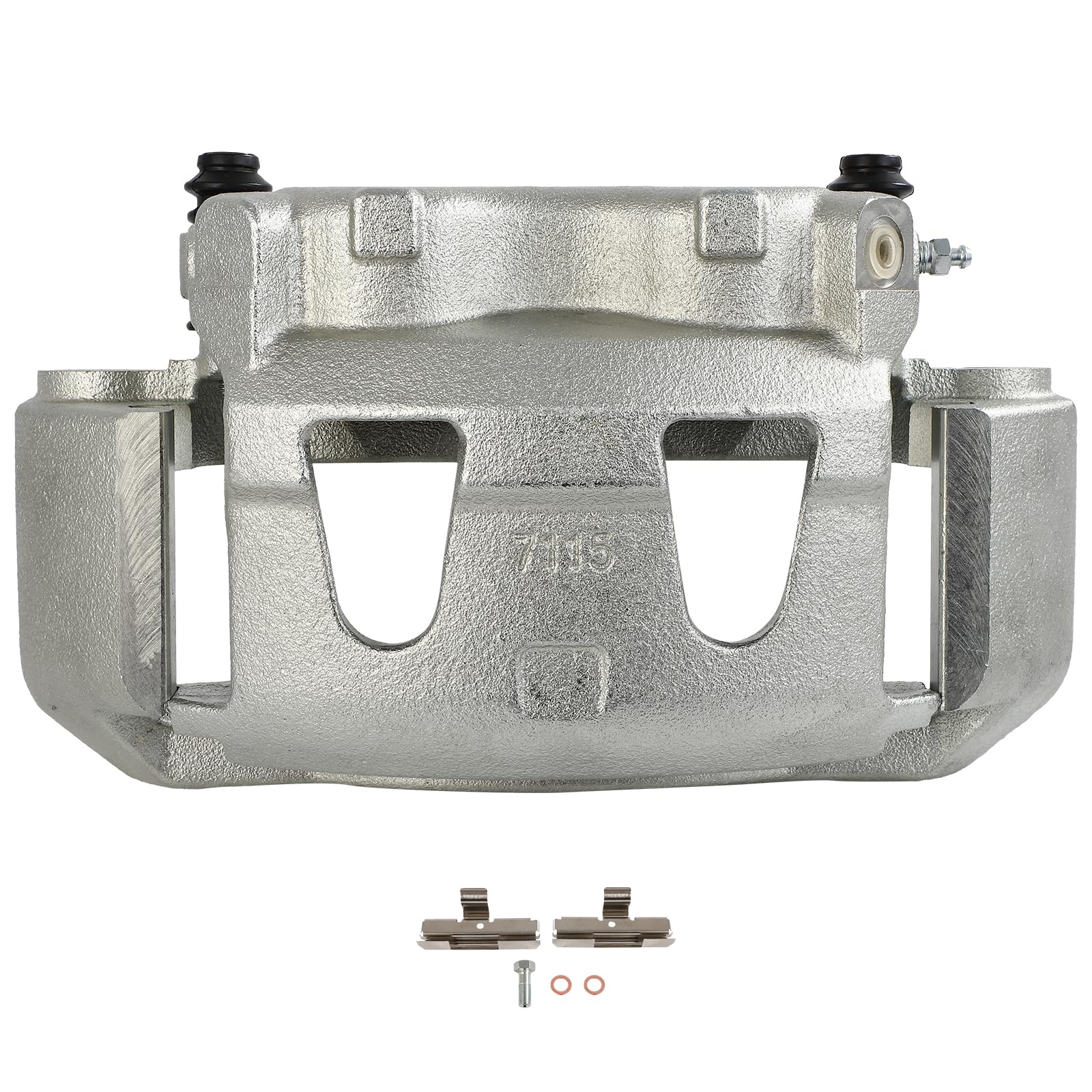 cciyu 18B4614 Front Right Brake Caliper with Bracket Fit For Ford For E-250 Econoline 1995-1999,For Ford For E-350 Econoline 199