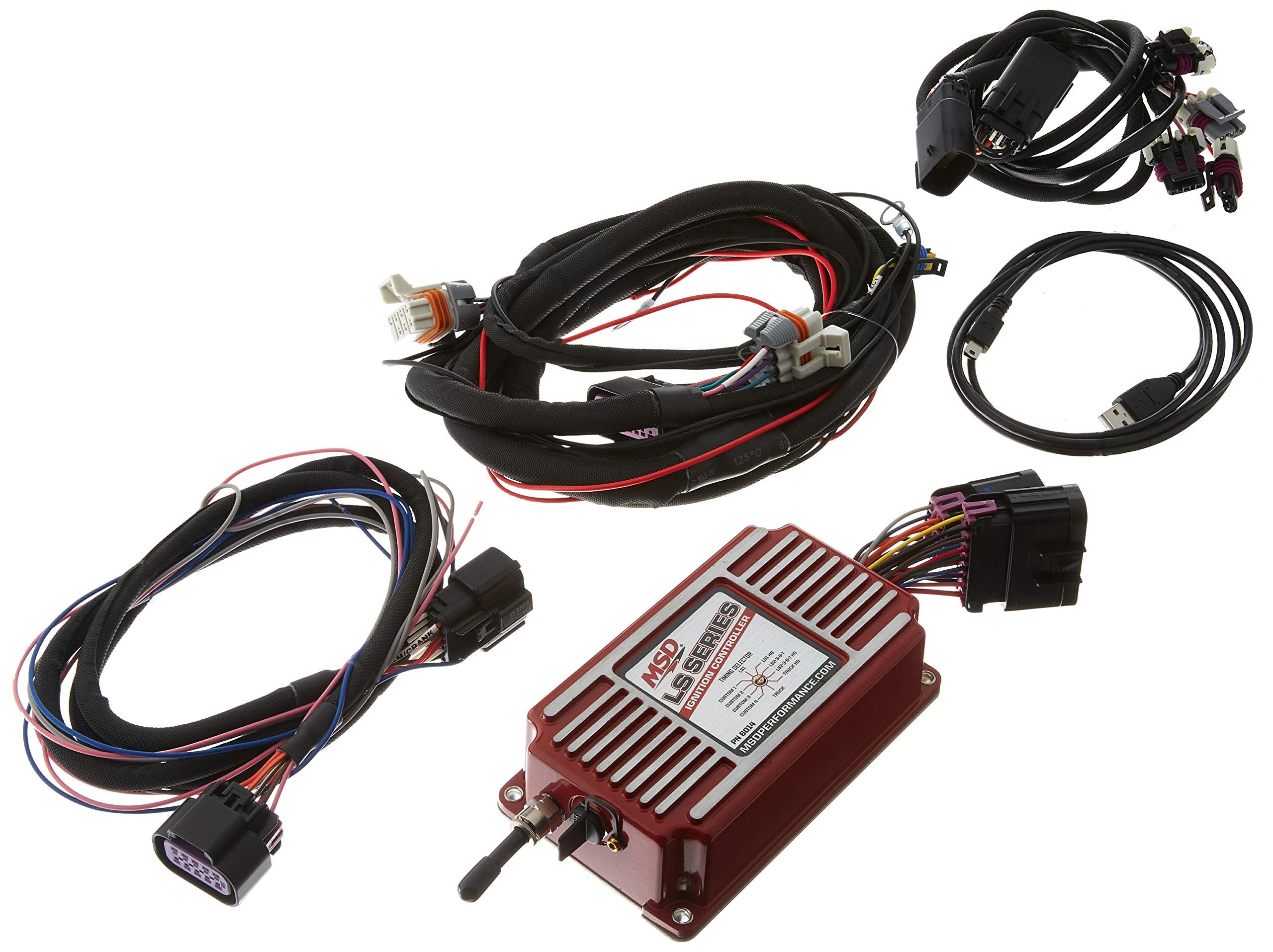 MSD 6014 Ignition Controller - Red Plastic, No Size, High Performance