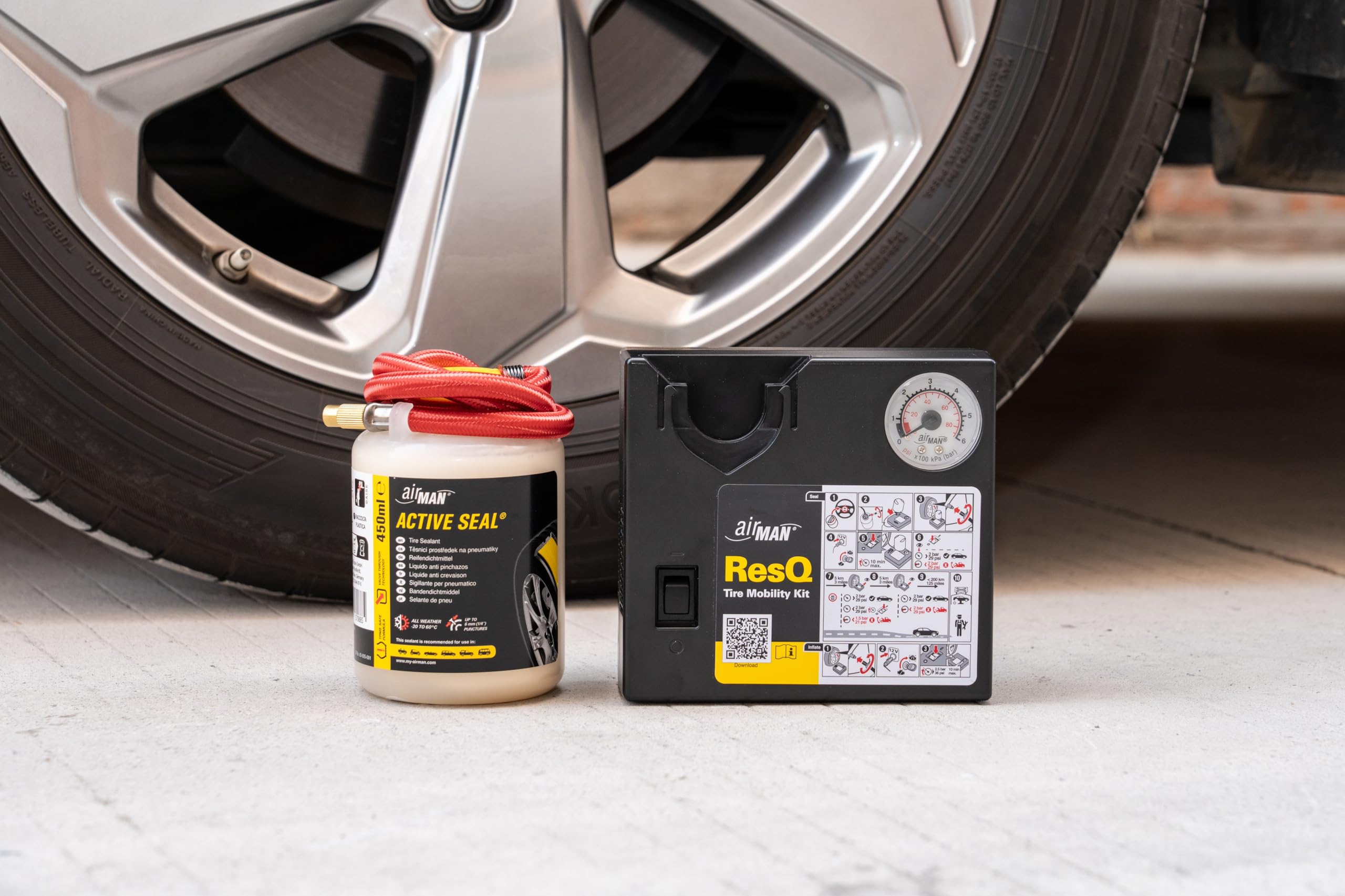 AIRMAN AirMan ResQ Tire Repair Kit - Mobility Kit, Model 71-051-021
