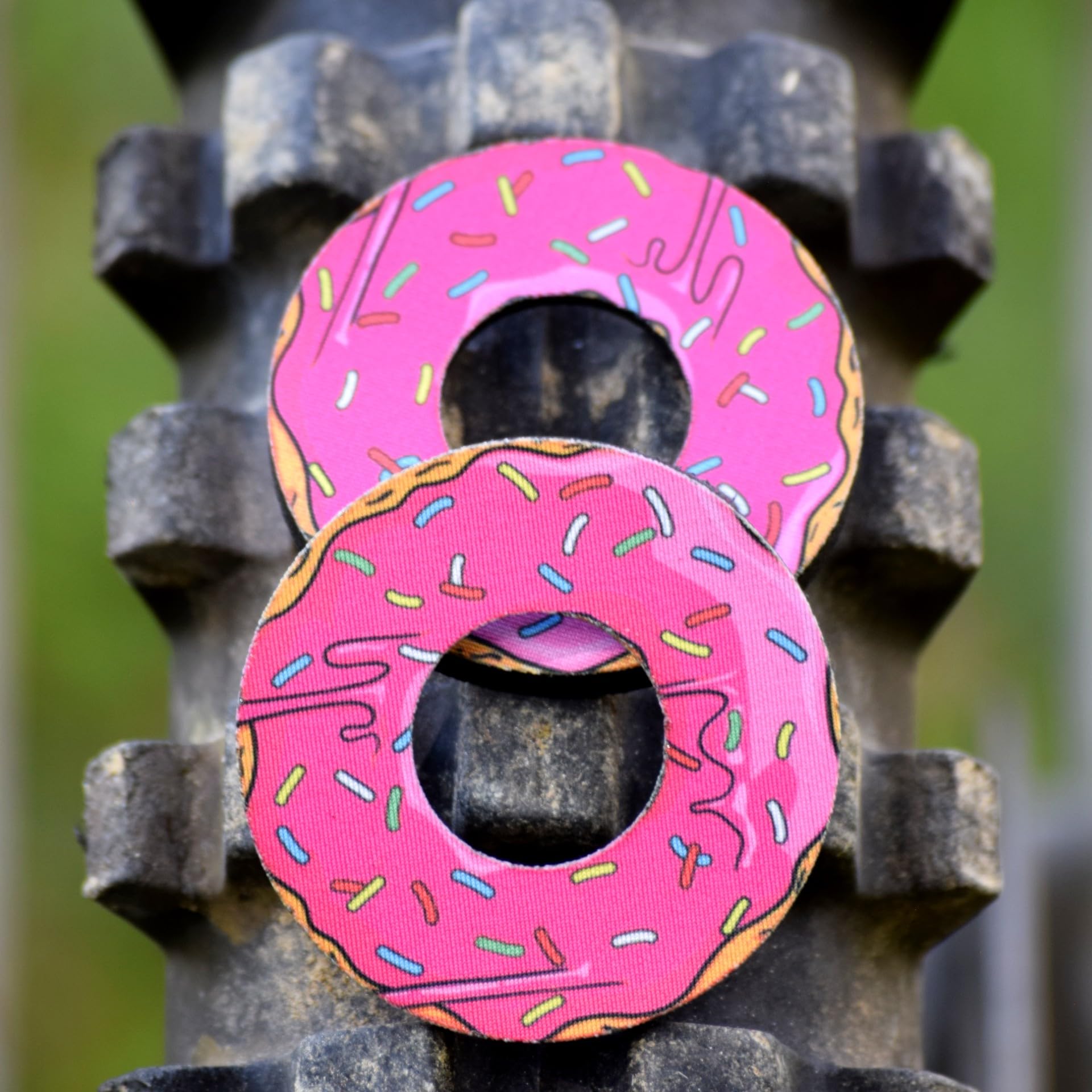 Pink Doughnut - Gripdonuts.com Premium MX BMX Dirt Bike Motorcycle Grip Donuts (13 Variations)