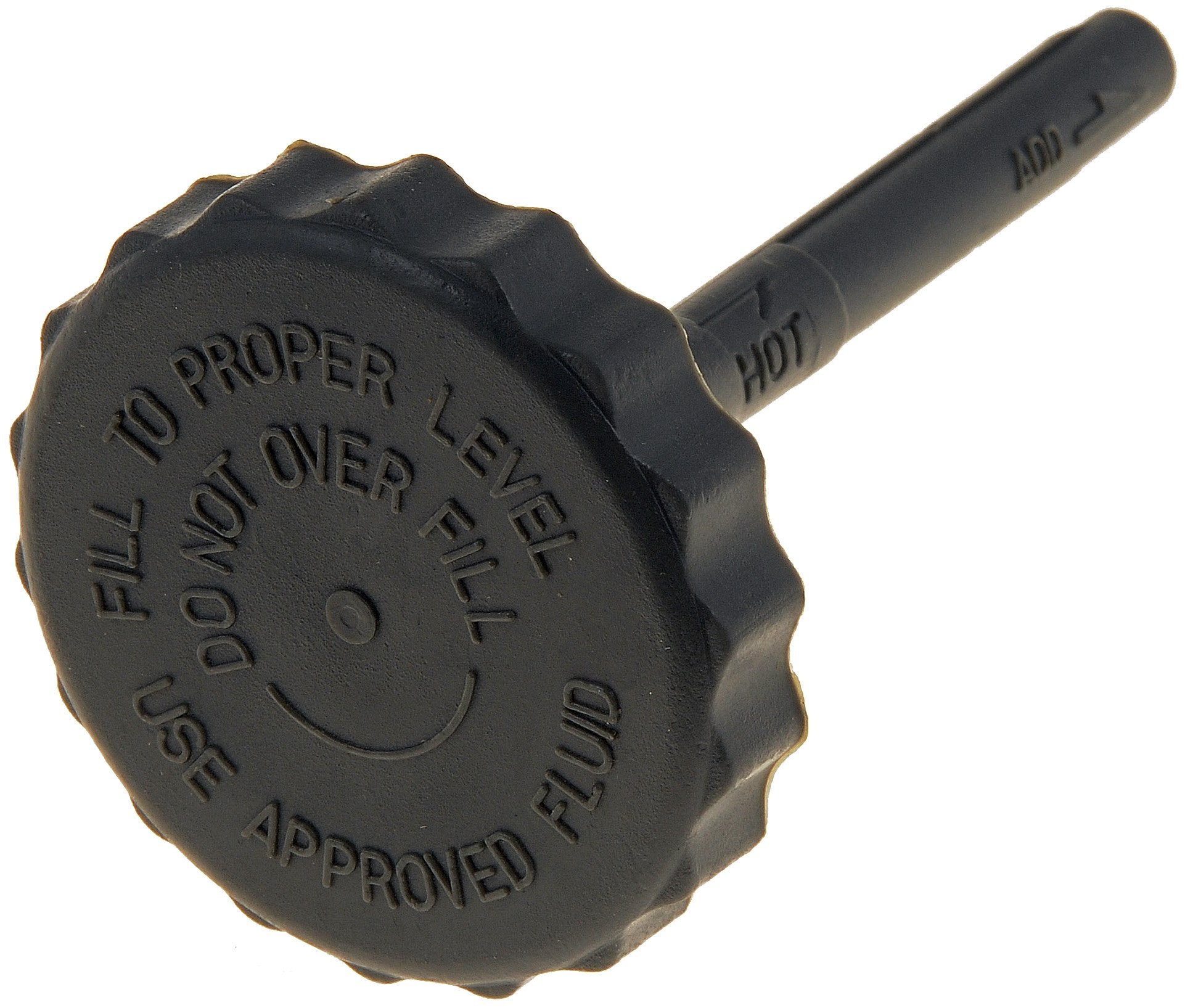 Dorman Power Steering Caps, Model 82581, Black Plastic, Compatible with Select Models