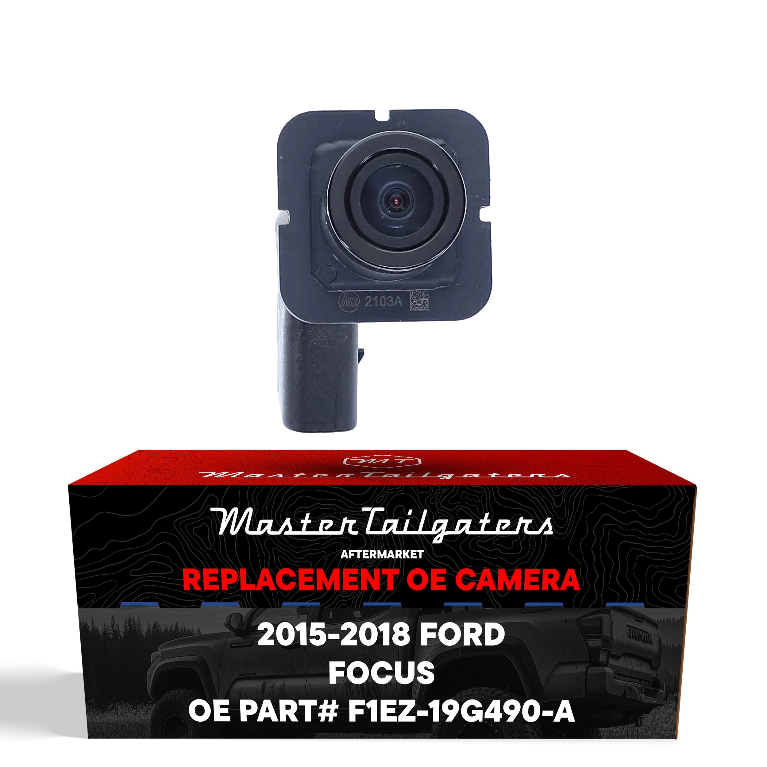 Ford Focus ST, Sedan, Electric, Hatchback (2015-2018) OEM Replacement Backup Camera OE Part # F1EZ-19G490-A