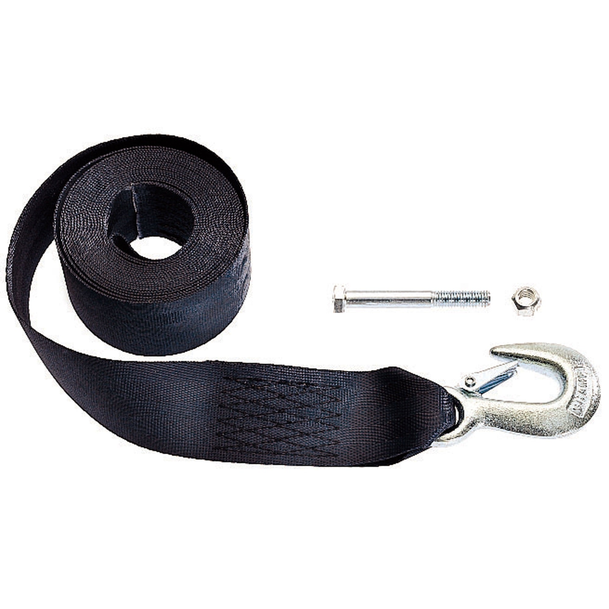 Dutton Lainson 24248 Winch Strap with Hook 6250  Heavy Duty 25 Strap, 4000 lb.
