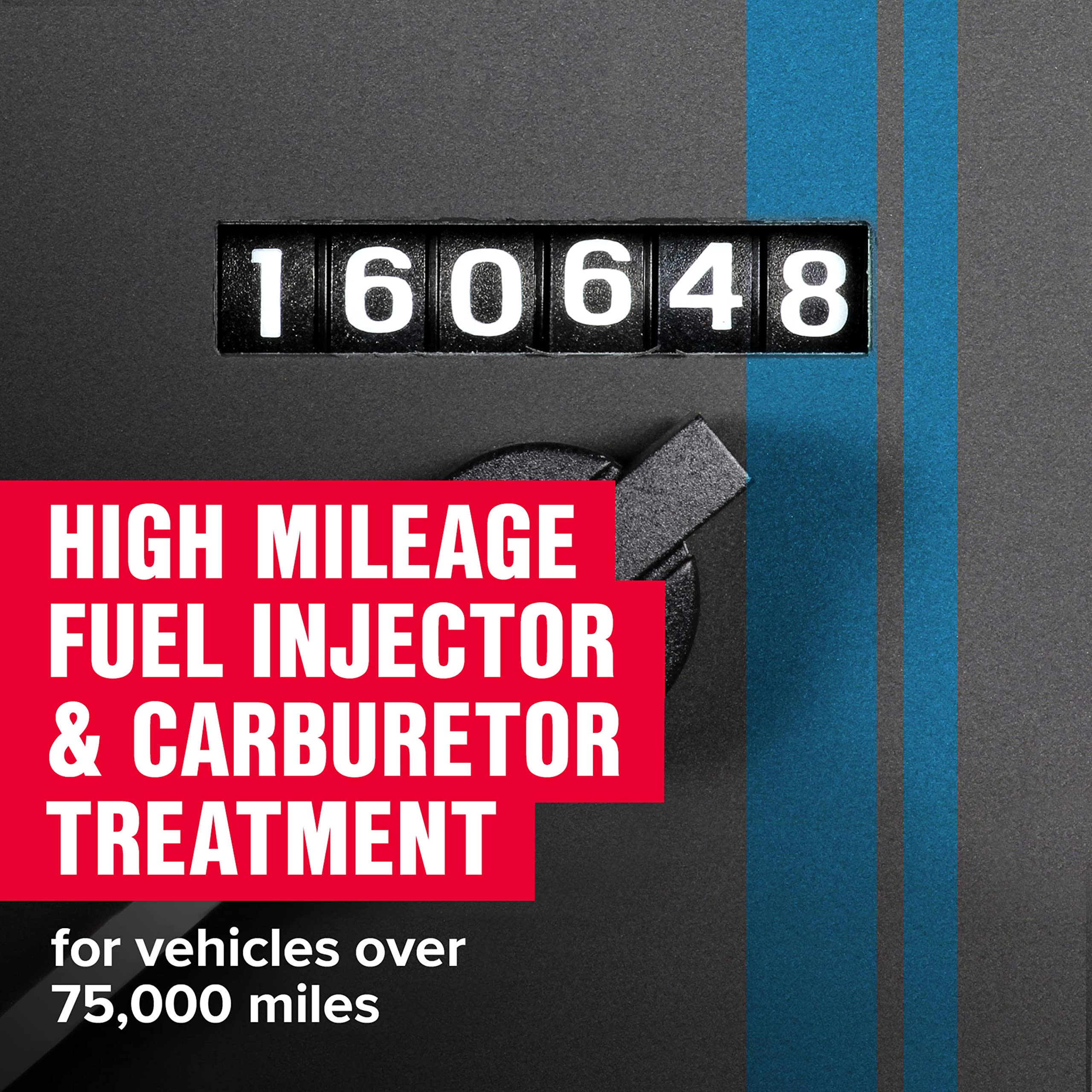 High Mileage Fuel Injector Cleaner And Carburetor Cleaner Treatment, Bottled Lubricant For Upper Cylinder, 5.25 Oz, 12 Count, Stp
