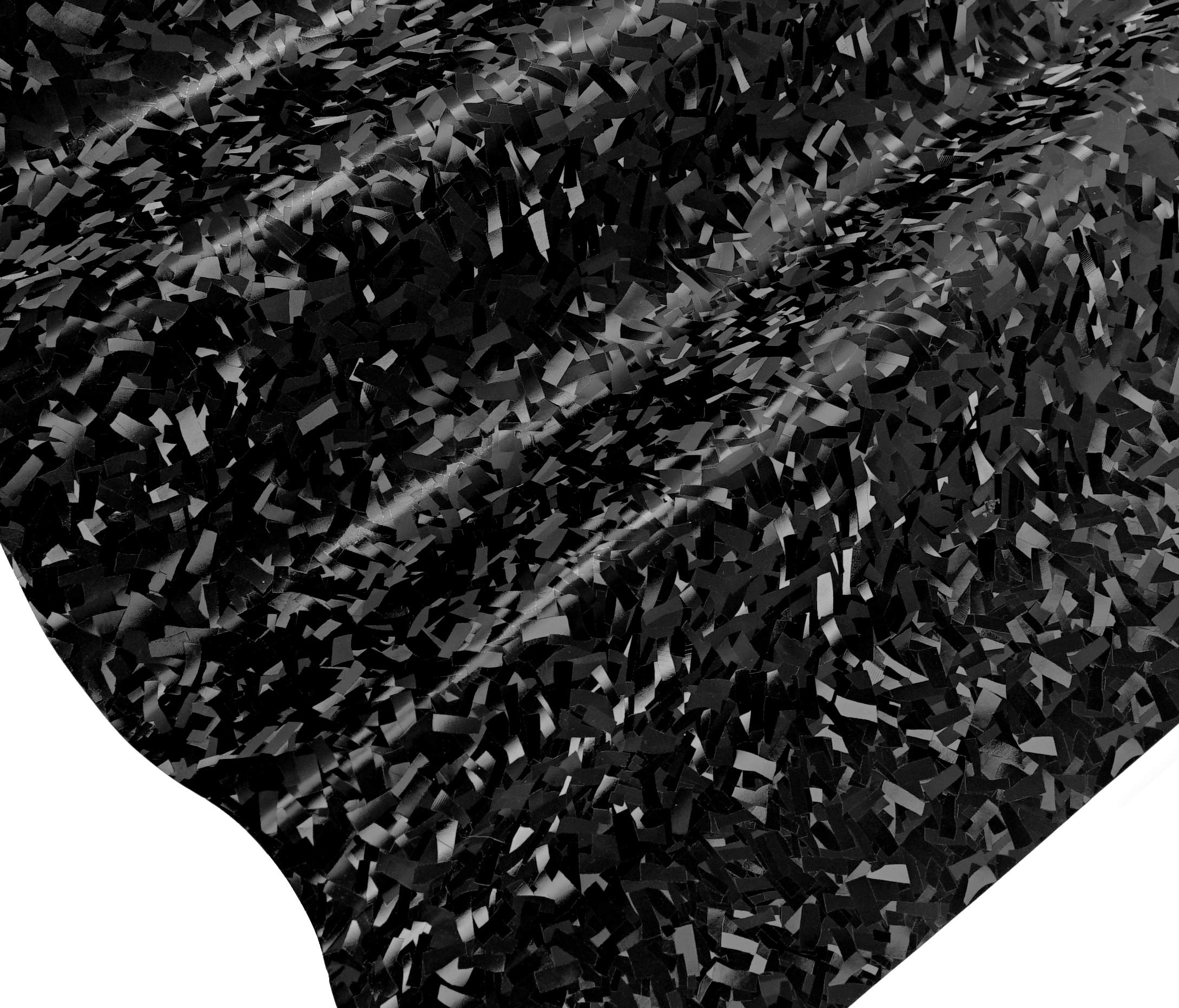 Vvivid+ Forged Composite Carbon Patternless Car Vinyl Wrap Roll (10Ft X 5Ft, Black)