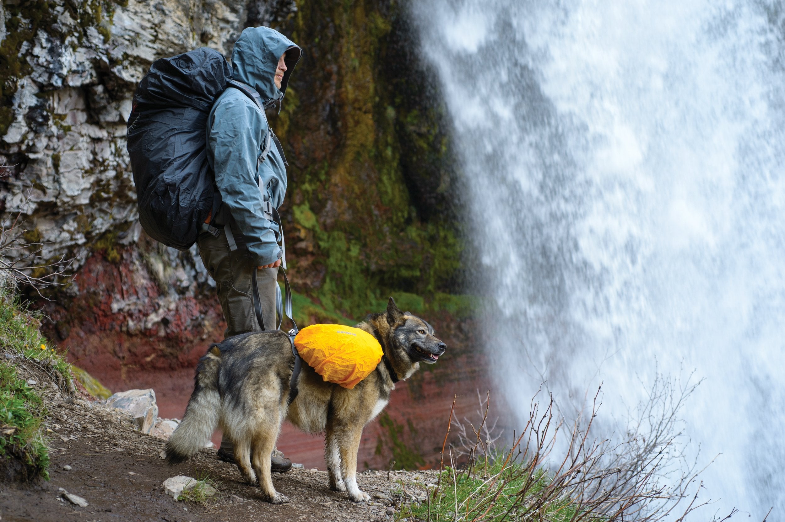 Ruffwear - Hi & Dry Saddlebag Cover, Sunrise Yellow, Xx-Small/X-Small