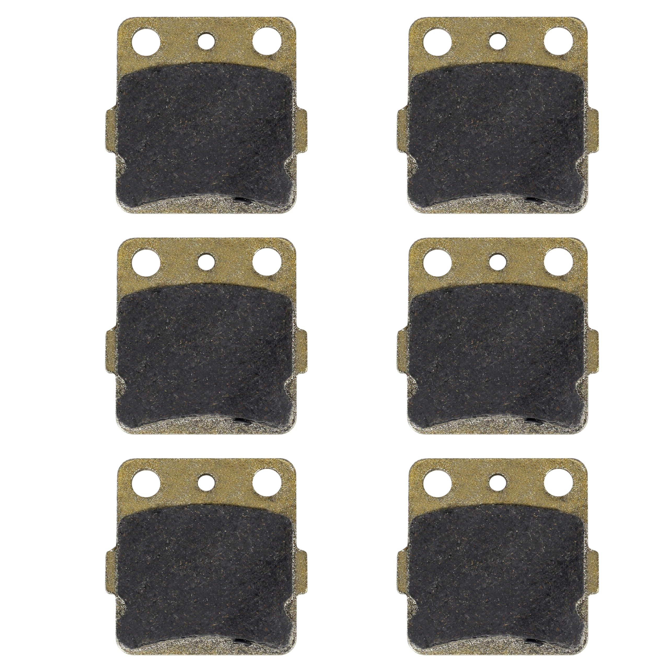 Front Rear Brake Pads For Honda 400EX 300EX 400X 300X 250X ATC200X ATC250R / Yamaha Raptor 350 YFM350 660 YFM660 Full Set Brake