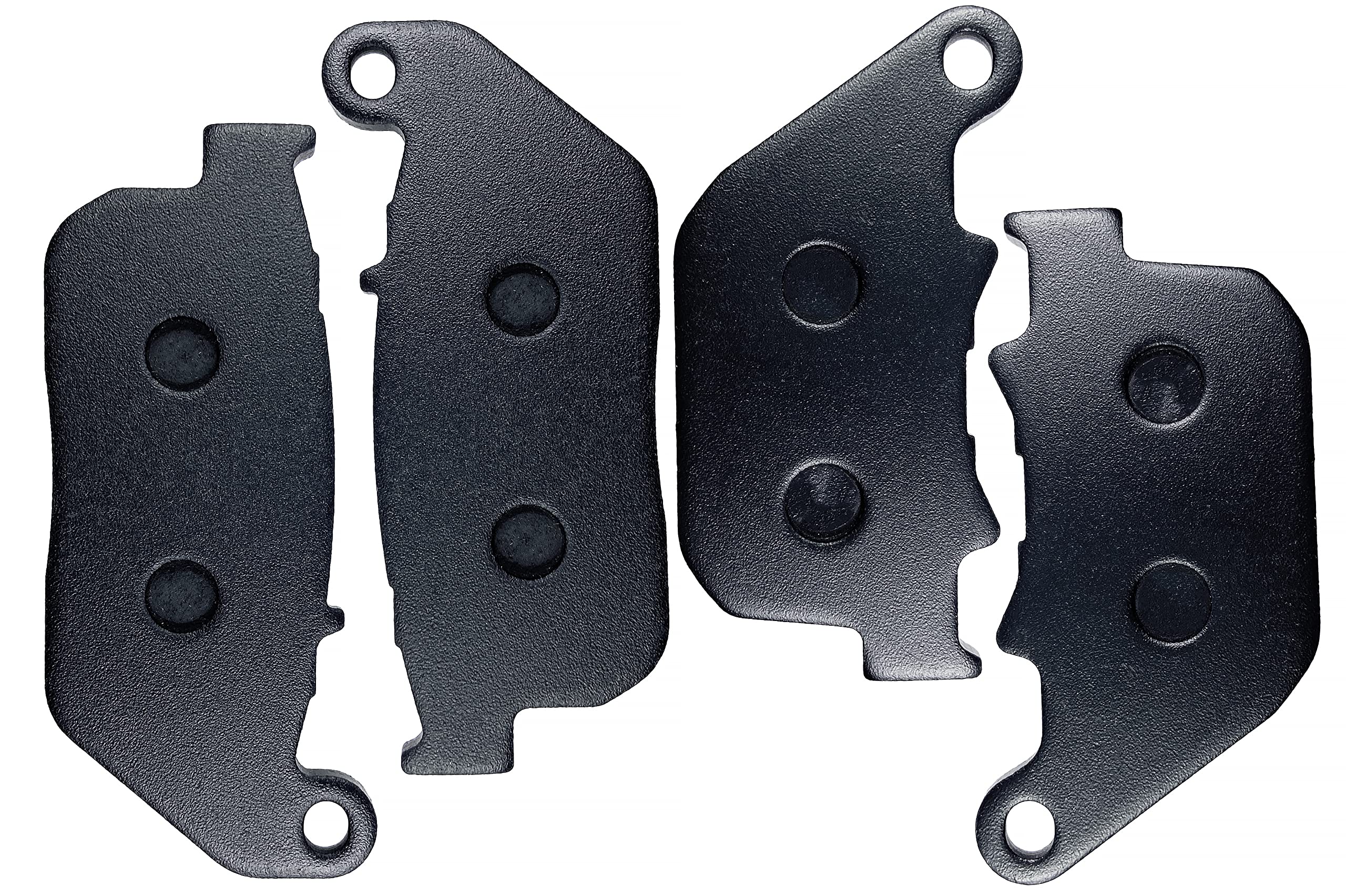 MooLang Brake Pads Front and Rear for Harley Davidson Sportster 1200 XL1200C Custom, Sportster 883 XL883 XL883C Custom, XL883R X
