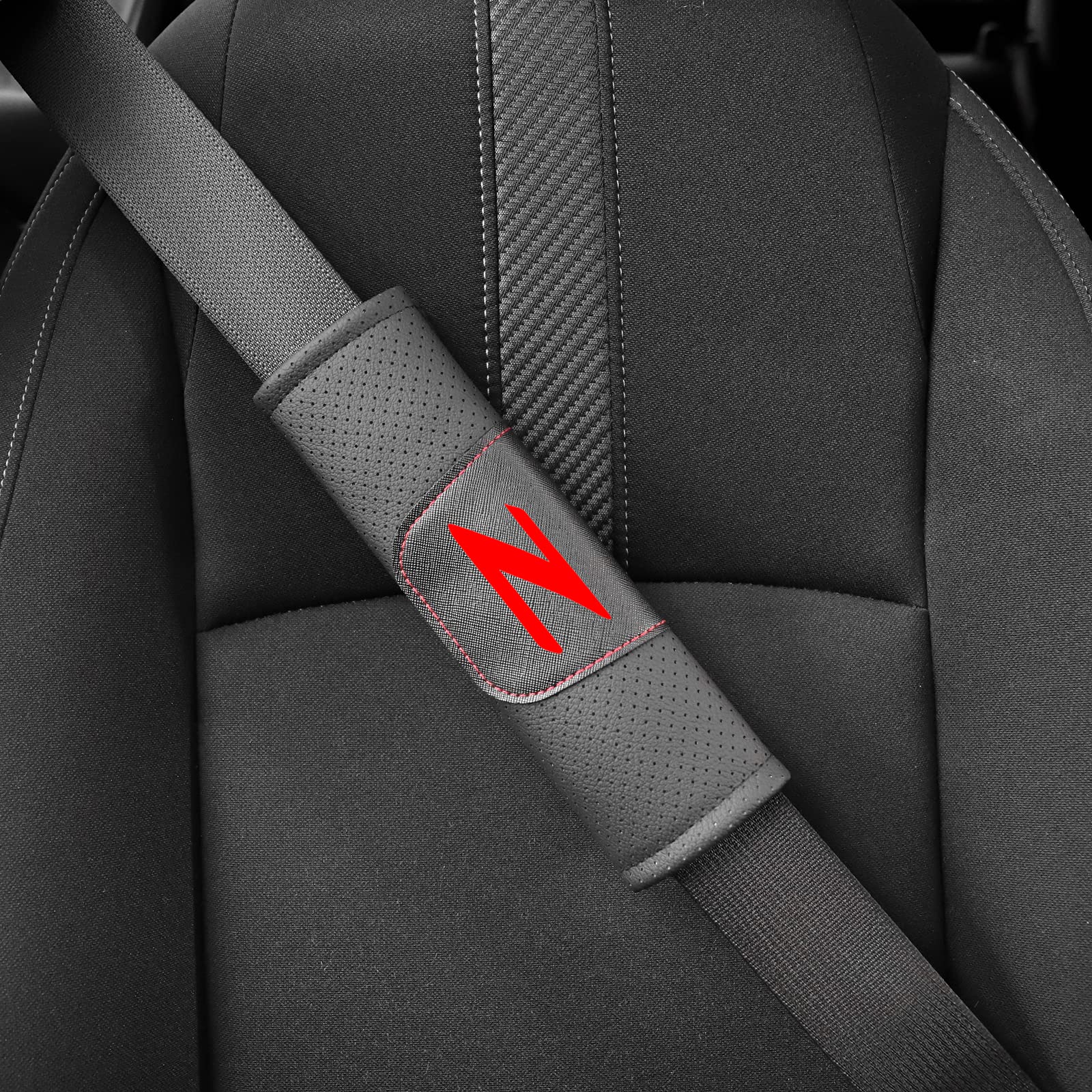 COOL KEYER 2 Pcs Car Seat Belt Covers for Adults Shoulder Pad Belt Strap Covers Compatible for Nissan 240ZX 280ZX 300ZX 350Z 370